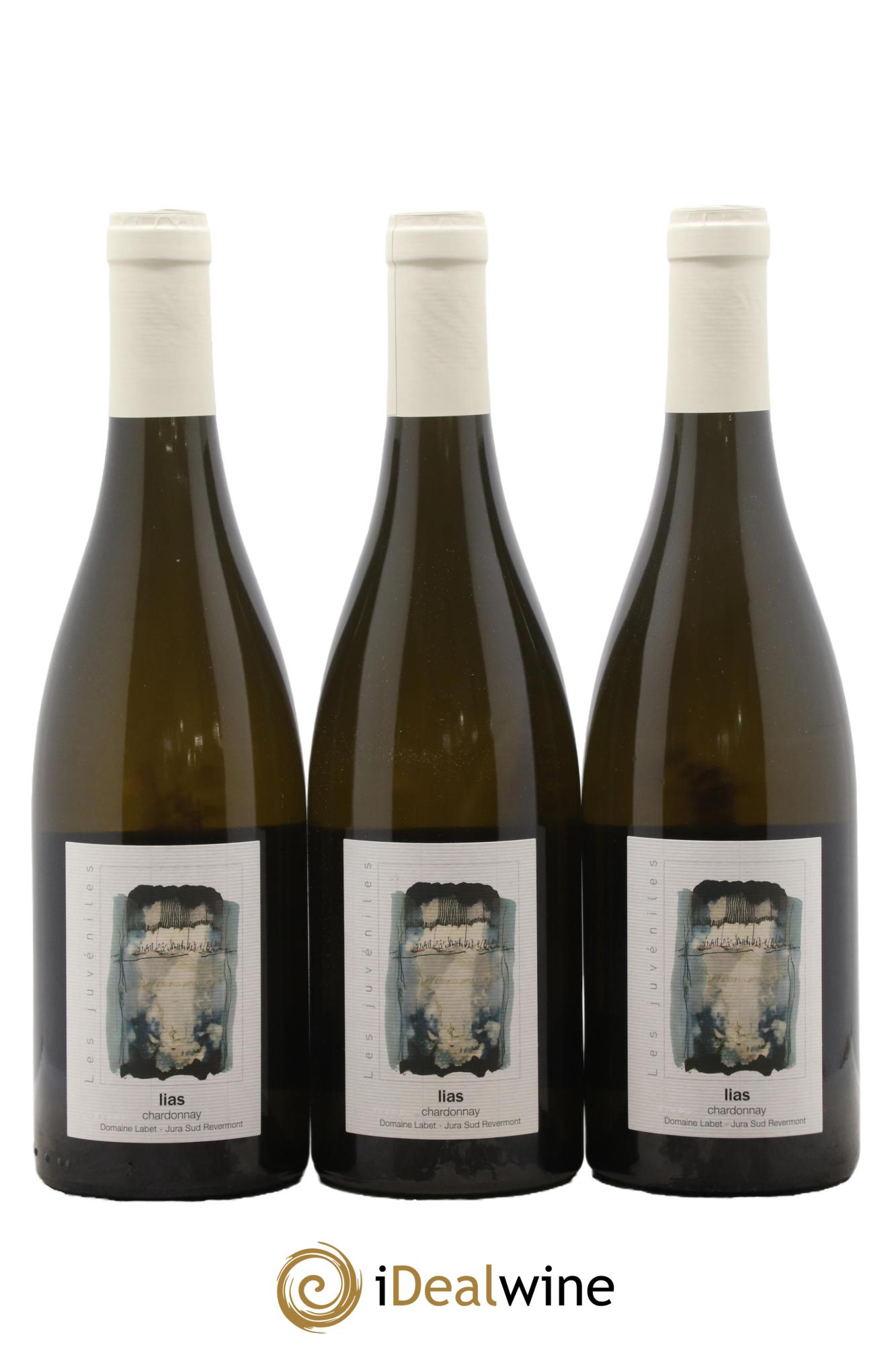 Côtes du Jura Chardonnay Lias Romain - Julien - Charline Labet 2022 - Posten von 3 Flaschen - 0