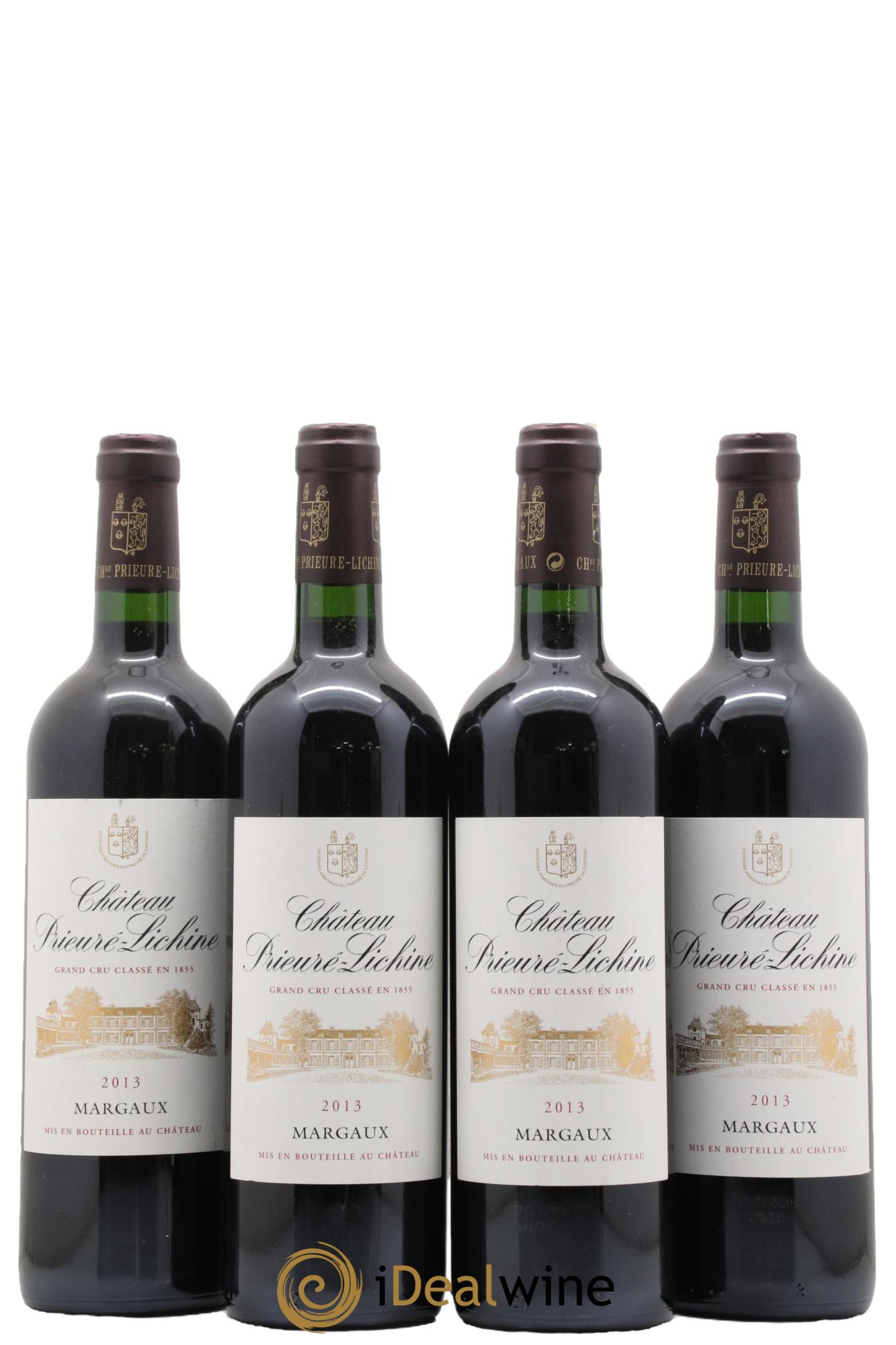 Château Prieuré Lichine 4ème Grand Cru Classé 2013 - Lot de 4 bouteilles - 0