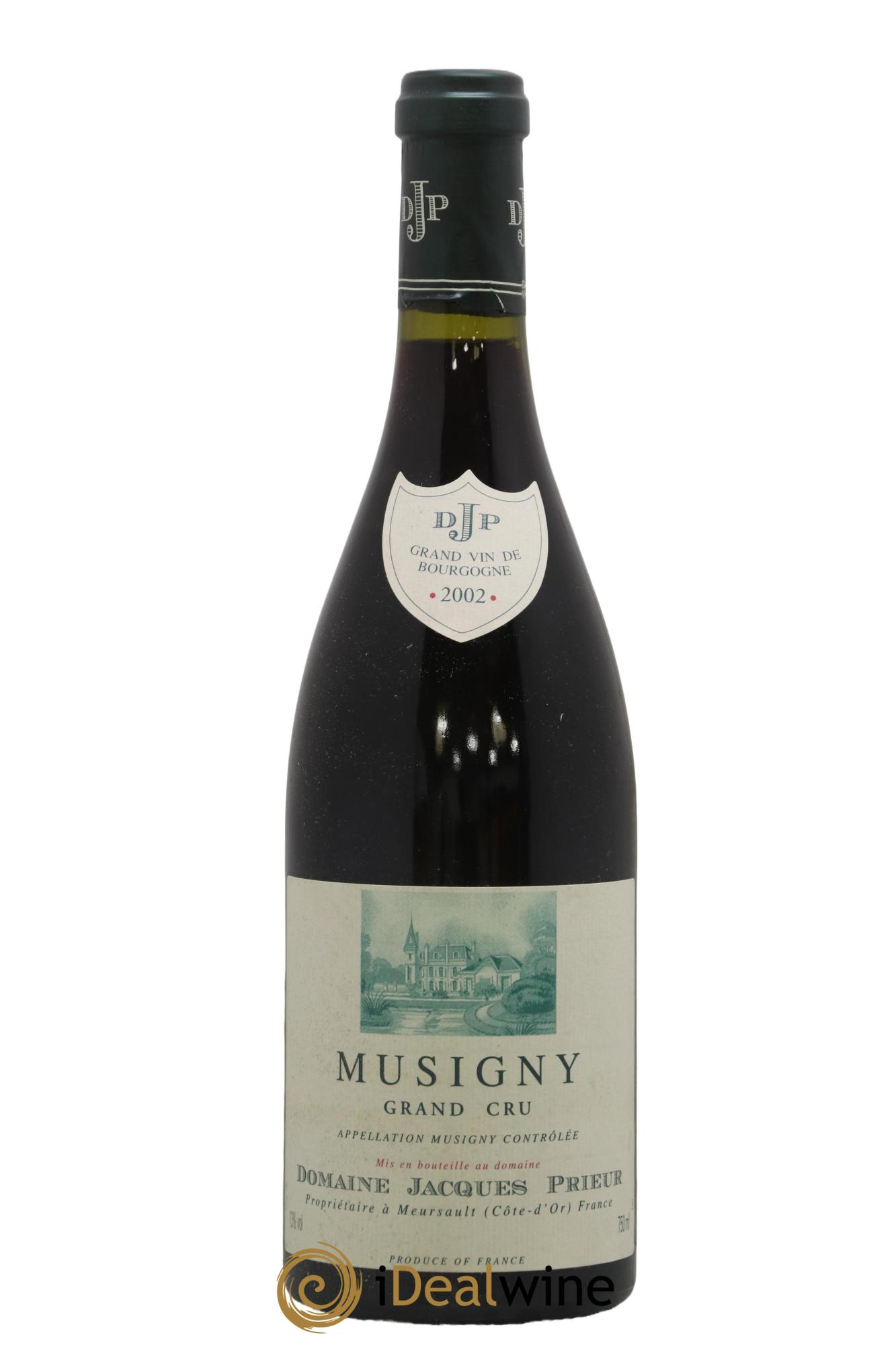 Musigny Grand Cru Jacques Prieur (Domaine) 2002 - Lot de 1 bouteille - 0