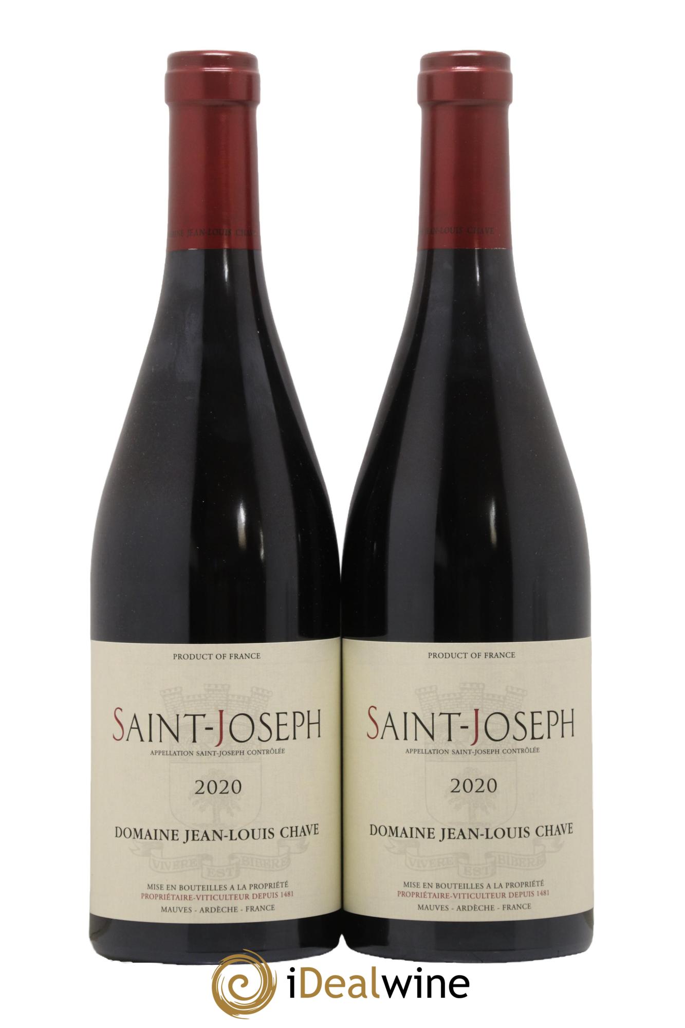 Saint-Joseph Jean-Louis Chave 2020 - Lot de 2 bouteilles - 0