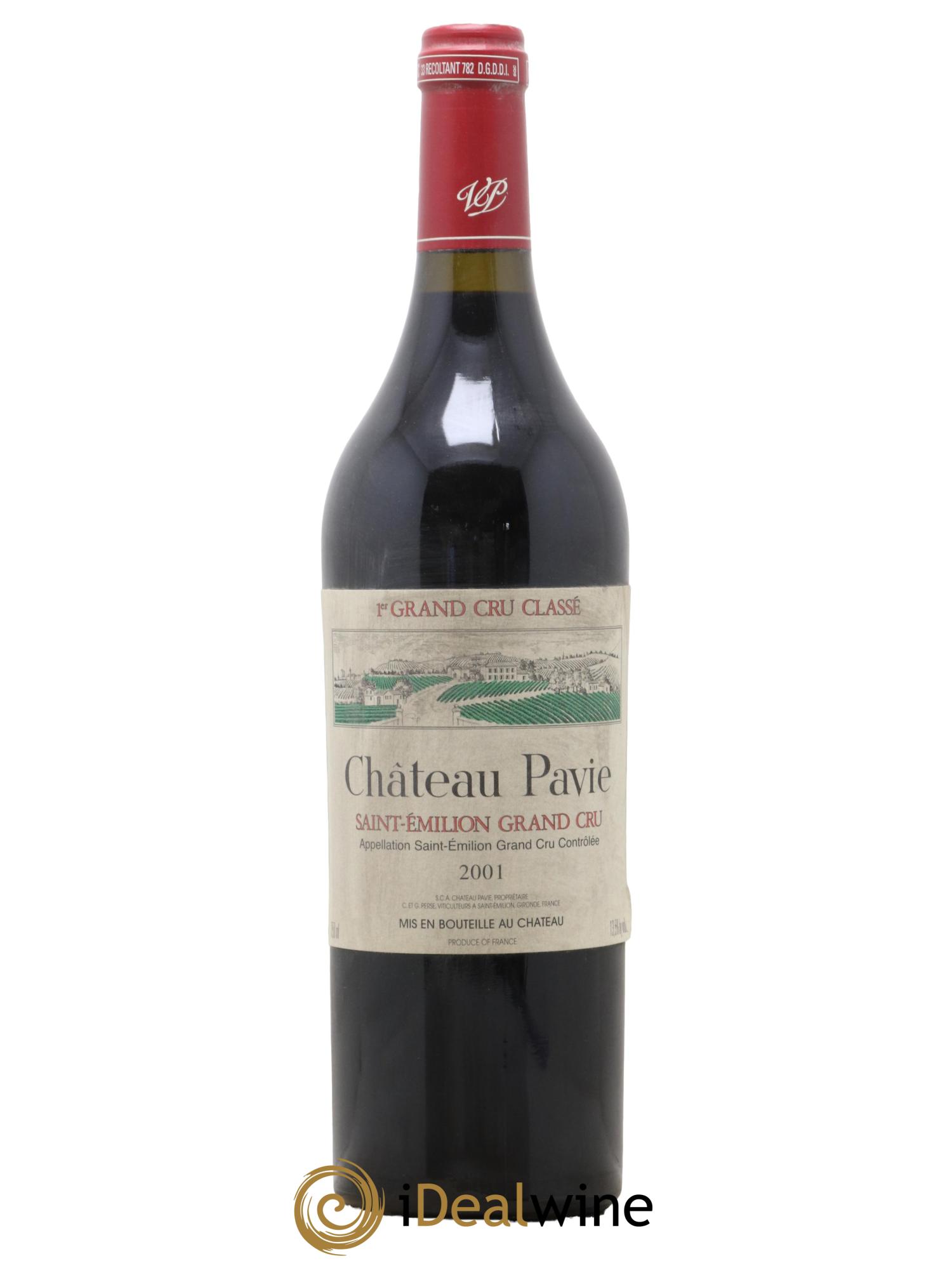Château Pavie 1er Grand Cru Classé A 2001 - Lot of 1 bottle - 0