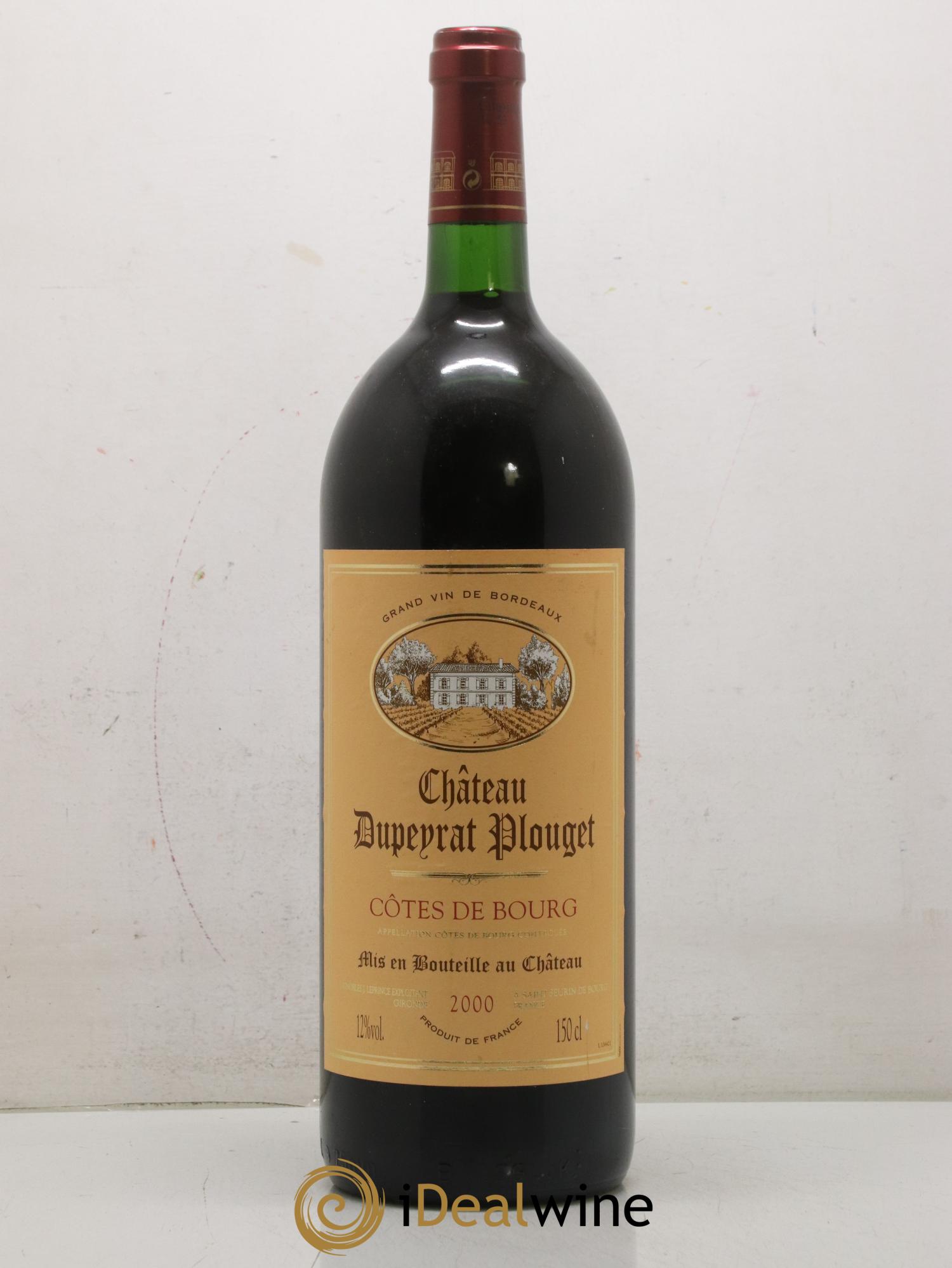 Côtes de Bourg Château Dupeyrat Plouget 2003 - Lot de 1 magnum - 1