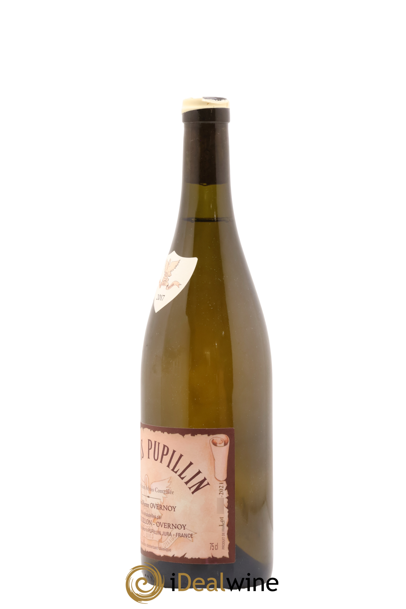 Arbois-Pupillin Chardonnay (cire blanche) Overnoy-Houillon (Domaine) 2017 - Lot of 1 bottle - 1