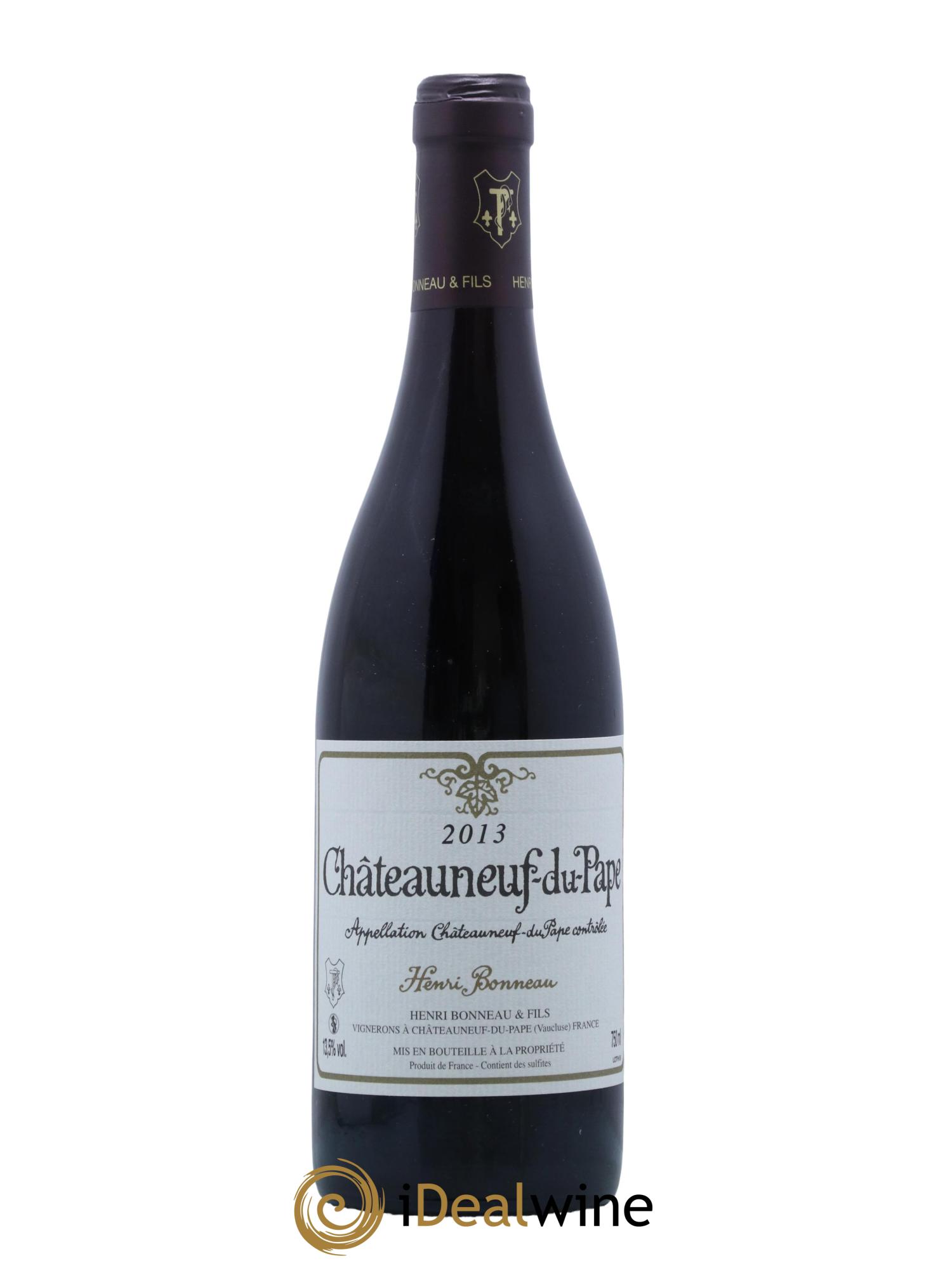 Châteauneuf-du-Pape Henri Bonneau Henri Bonneau & Fils 2013 - Lot de 1 bouteille - 0