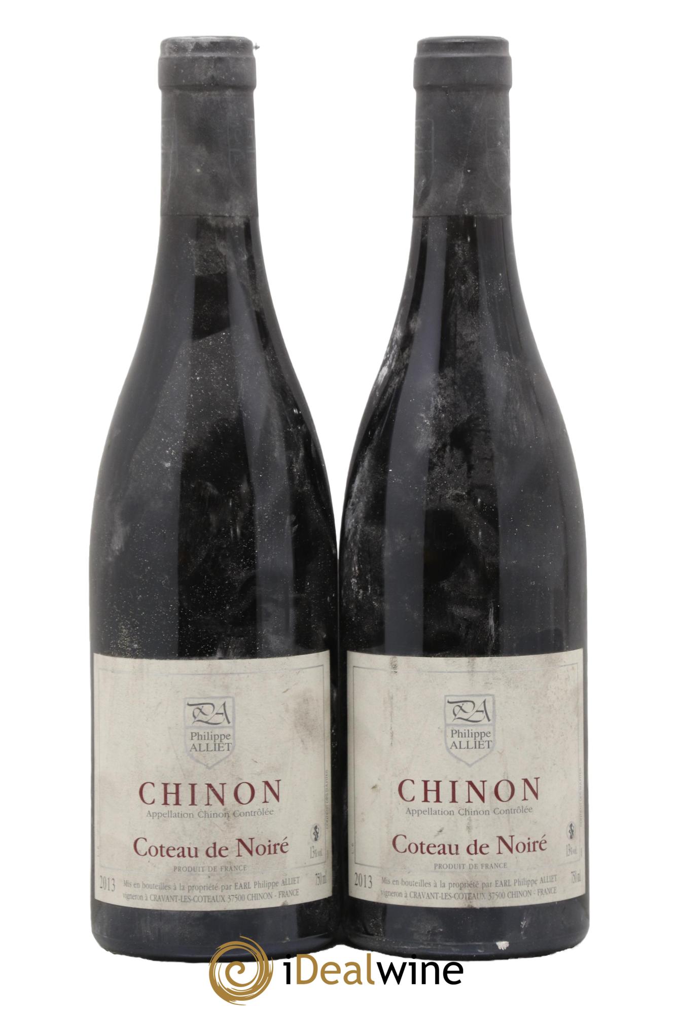 Chinon Coteau de Noiré Philippe Alliet 2013 - Posten von 2 Flaschen - 0