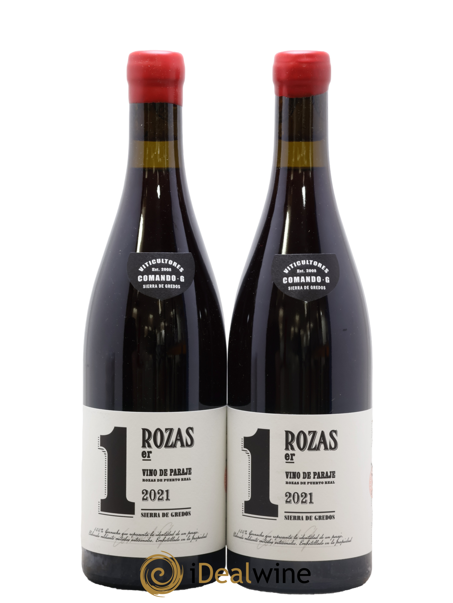 Vinos de Madrid DO Rozas 1er Comando G 2021 - Lot de 2 bouteilles - 0
