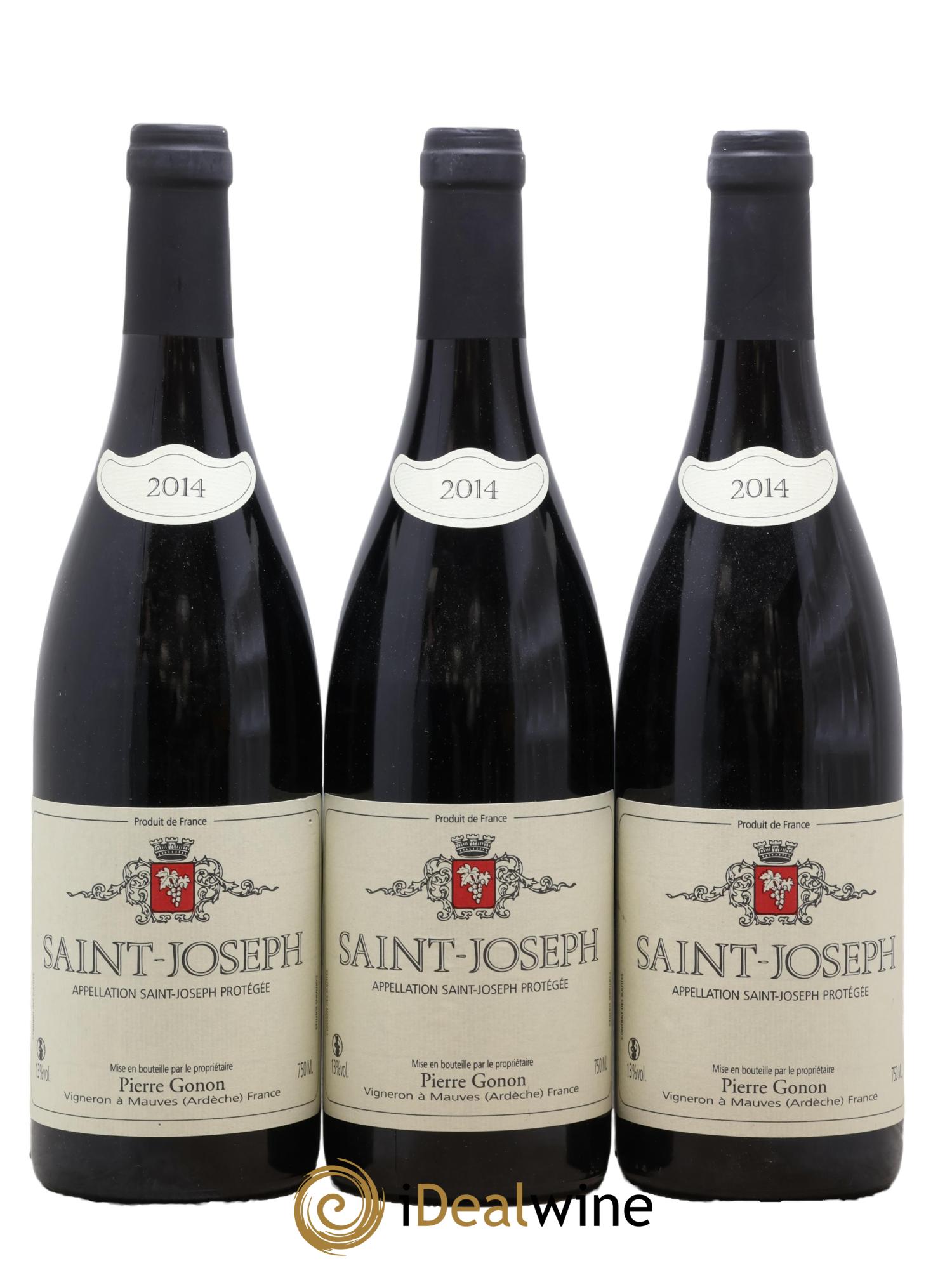 Saint-Joseph Gonon (Domaine) 2014 - Lot de 3 bouteilles - 0