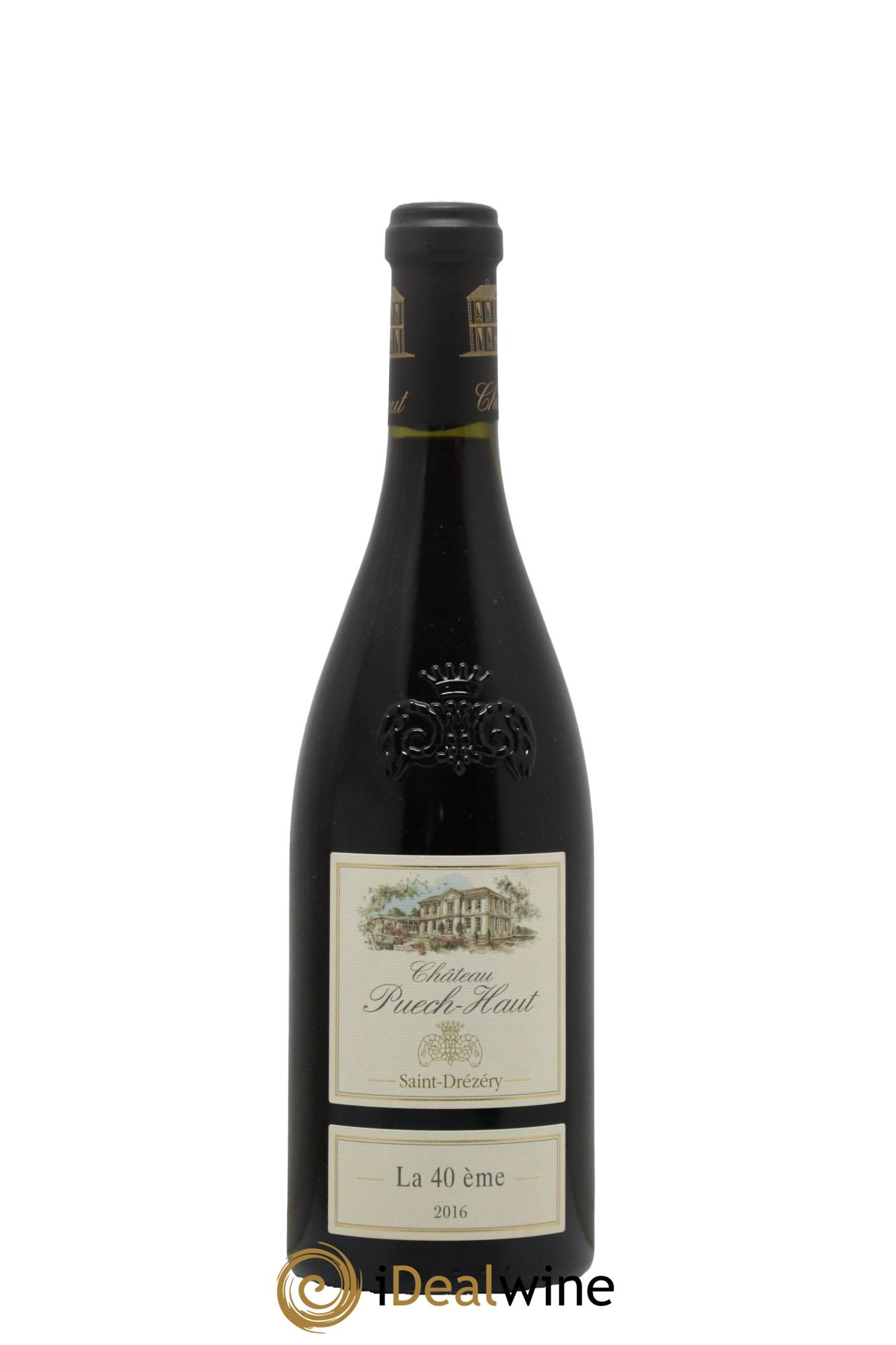 Languedoc La Quarentième Château Puech-Haut 2016 - Lot de 1 bouteille - 0