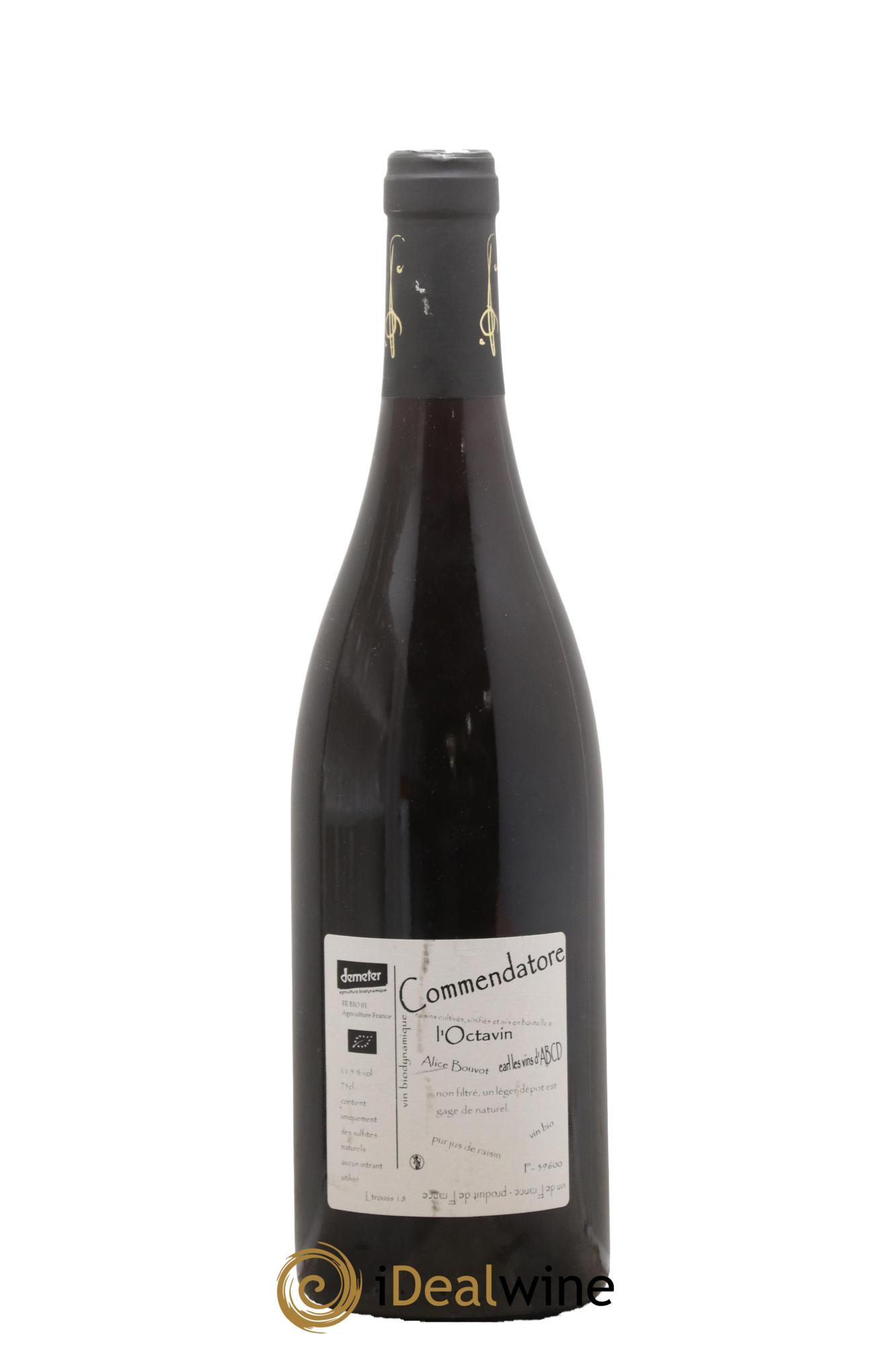 Vin de France Trousseau Les Corvées Commendatore Domaine de L'Octavin - Alice Bouvot 2018 - Lot de 1 bouteille - 1