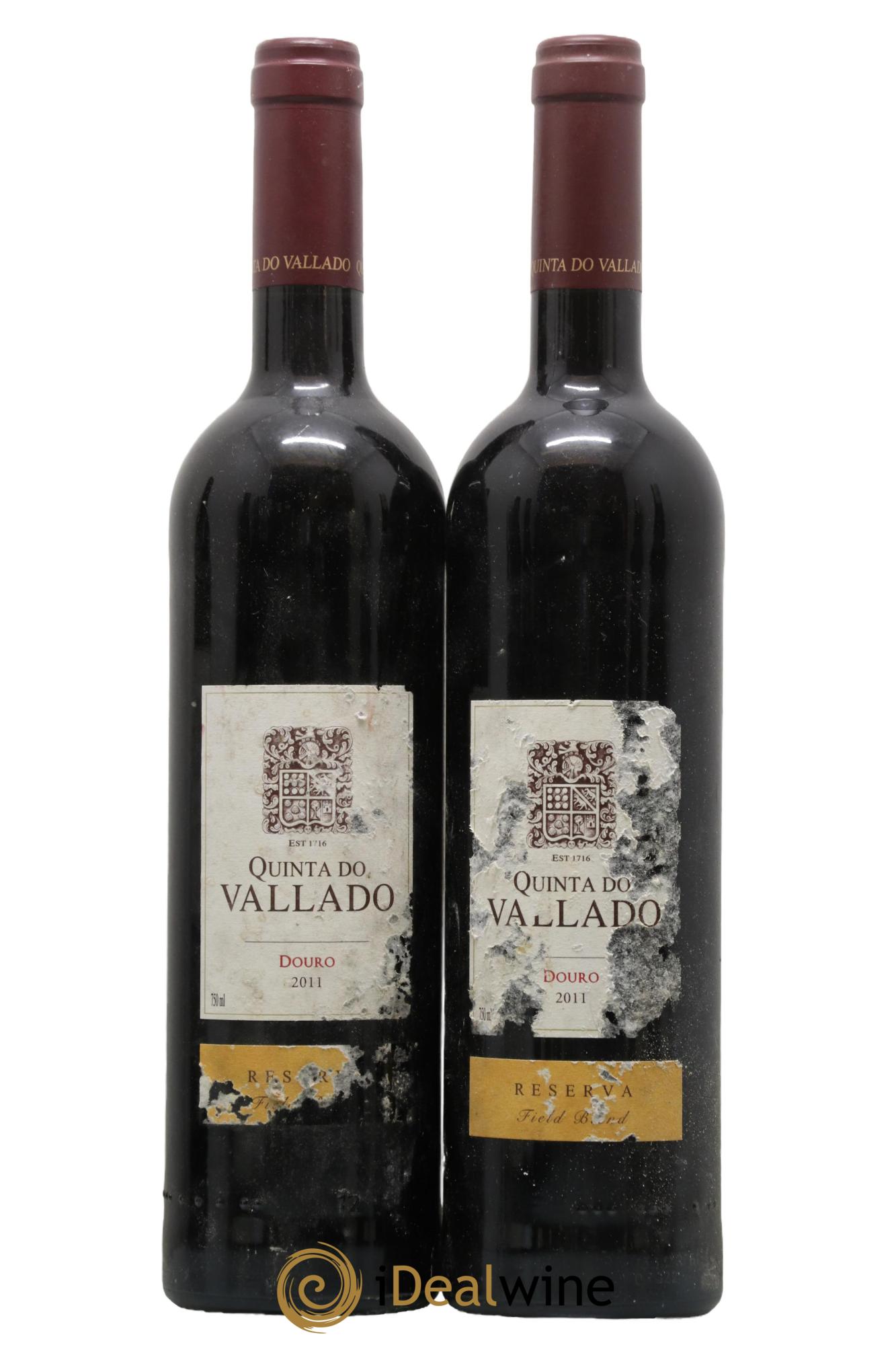 Portugal Douro Reserva Quinta Vallado 2011 - Lot de 2 bouteilles - 0