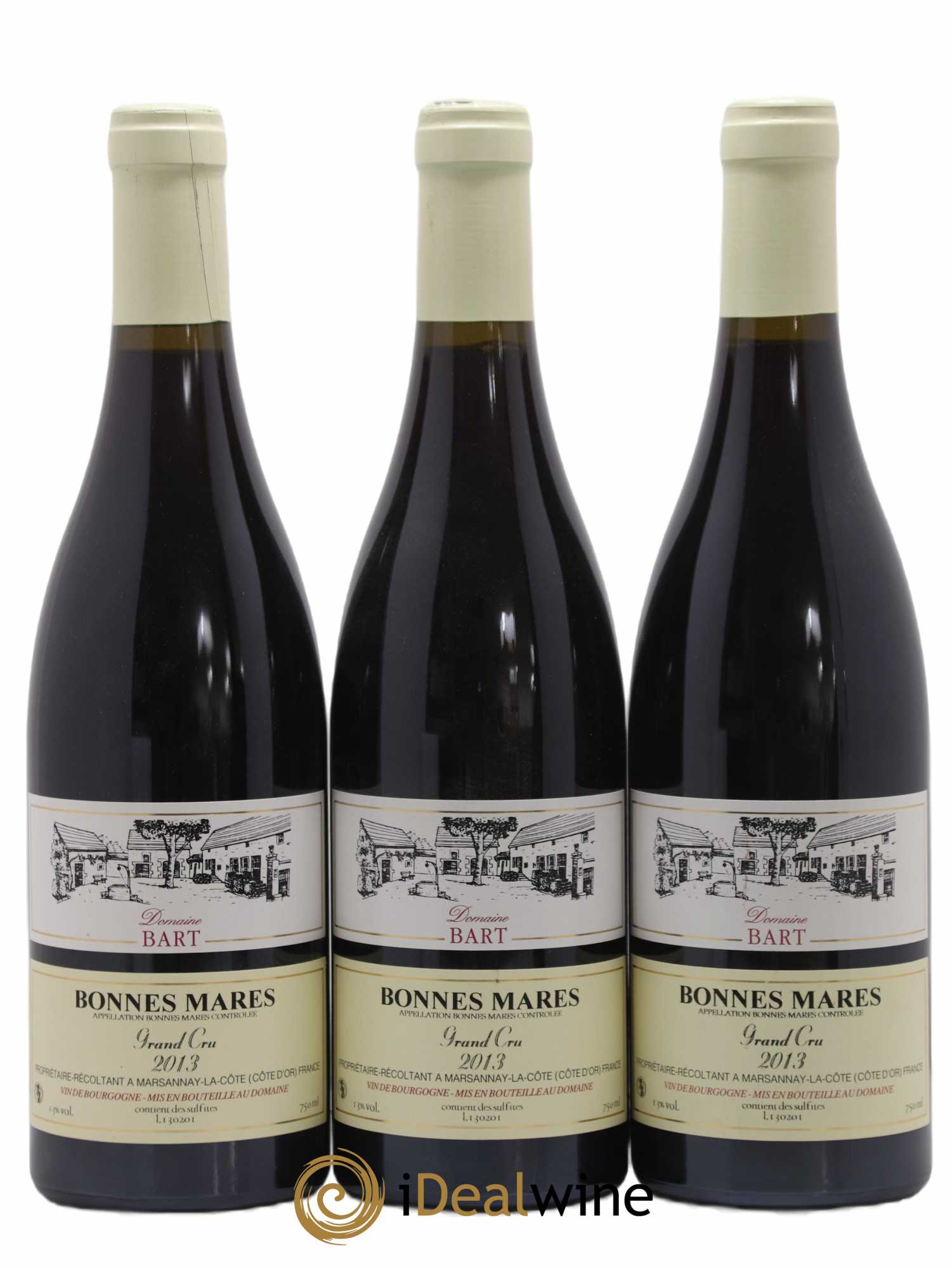 Bonnes-Mares Grand Cru Bart (Domaine) 2013 - Lot de 3 bouteilles - 0