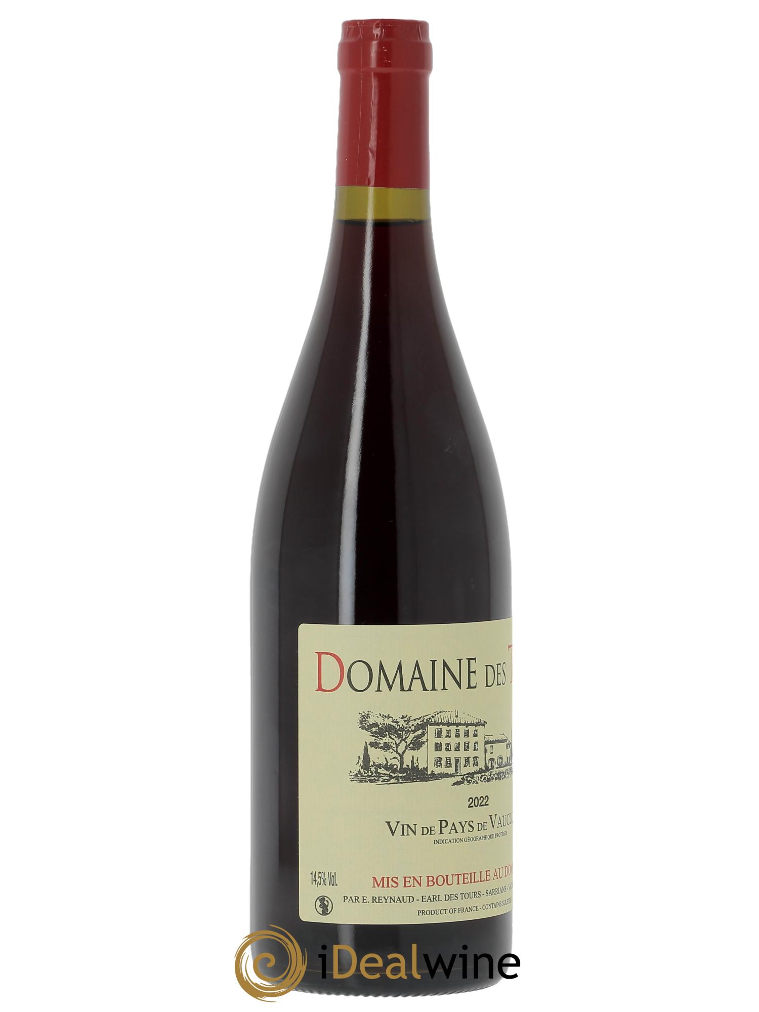 Vaucluse (Vin de Pays de Vaucluse) Domaine des Tours Emmanuel Reynaud 2022 - Posten von 1 Flasche - 2