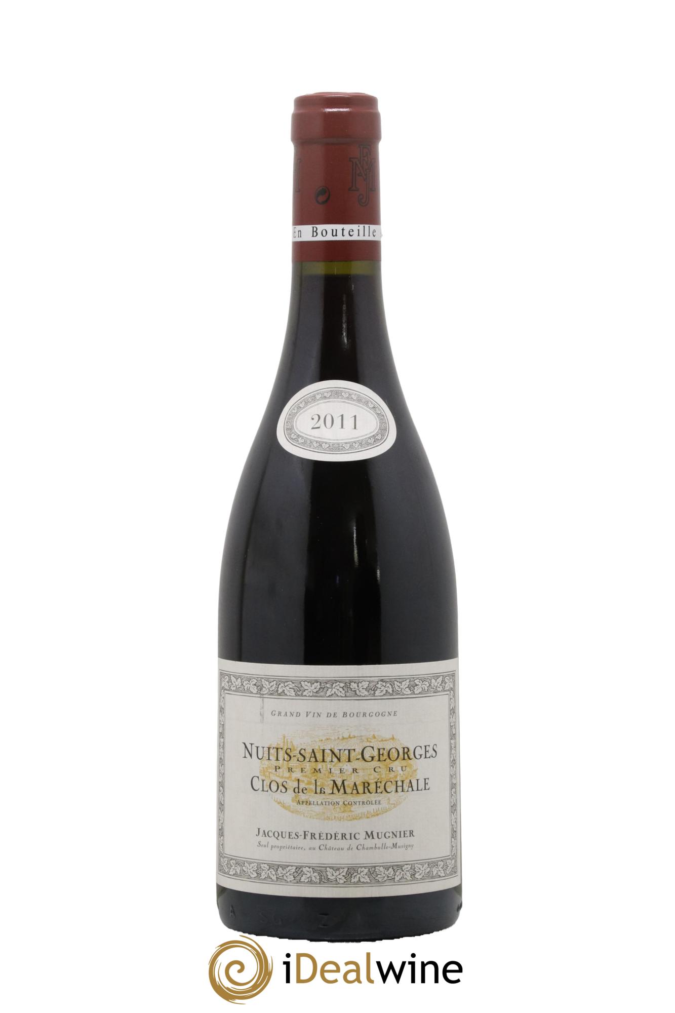 Nuits-Saint-Georges 1er Cru Clos de La Maréchale Jacques-Frédéric Mugnier 2011 - Posten von 1 Flasche - 0
