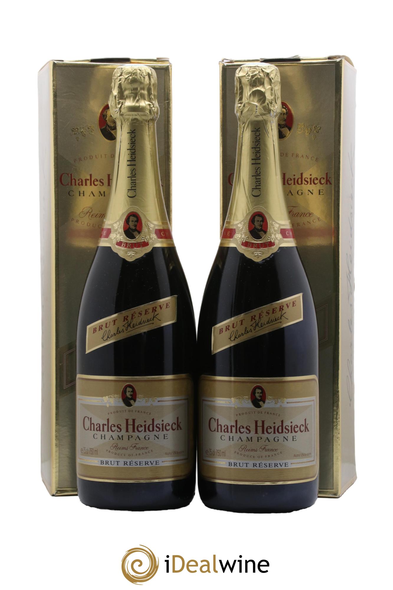 Brut Charles Heidsieck - Lot de 2 bouteilles - 0