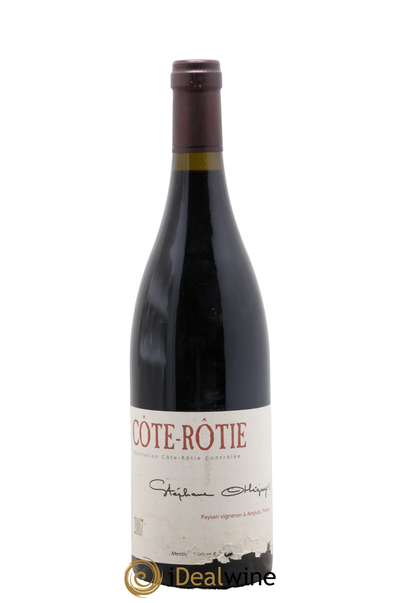 Côte-Rôtie Stéphane Othéguy 2007 - Lot de 1 bouteille - 0