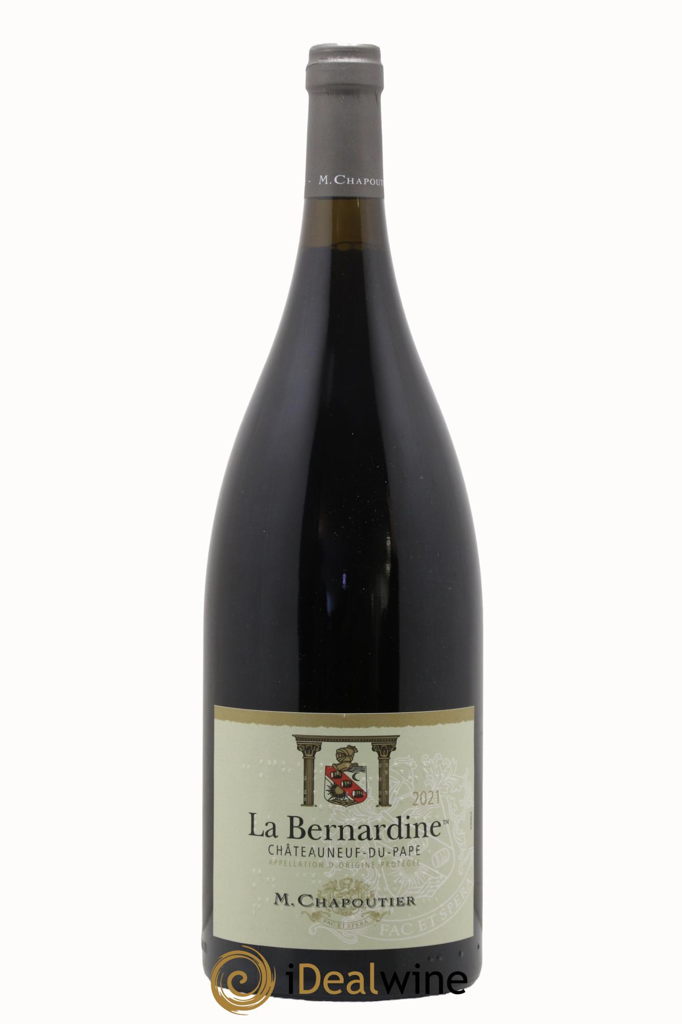 Châteauneuf-du-Pape La Bernardine Chapoutier 2021 - Lot de 1 magnum - 0
