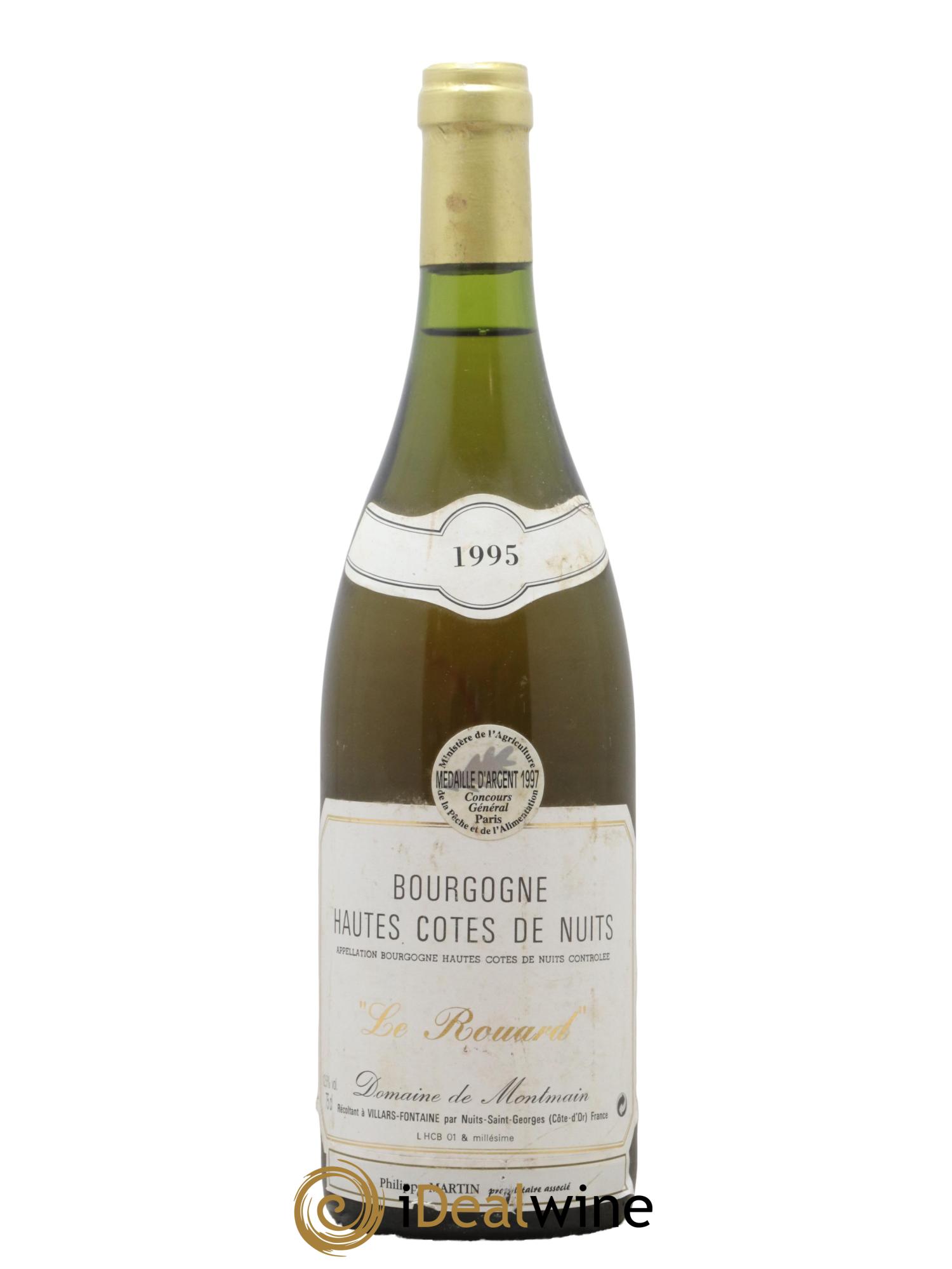 Hautes-Côtes de Nuits Le Rouard Domaine de Montmain 1995 - Lot de 1 bouteille - 0