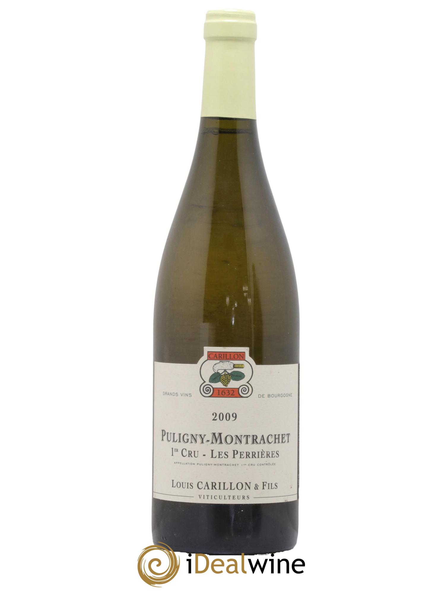 Puligny-Montrachet 1er Cru Les Perrières Louis Carillon & Fils 2009 - Lot de 1 bouteille - 0
