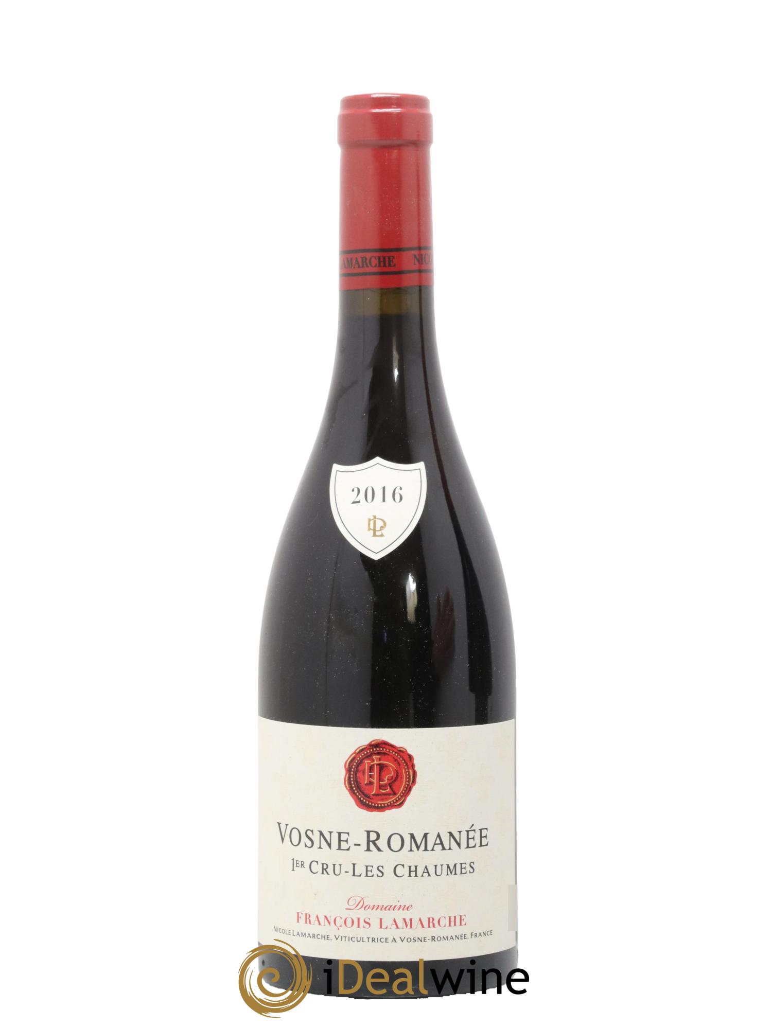 Vosne-Romanée 1er Cru Les Chaumes Lamarche (Domaine) 2016 - Lot de 1 bouteille - 0