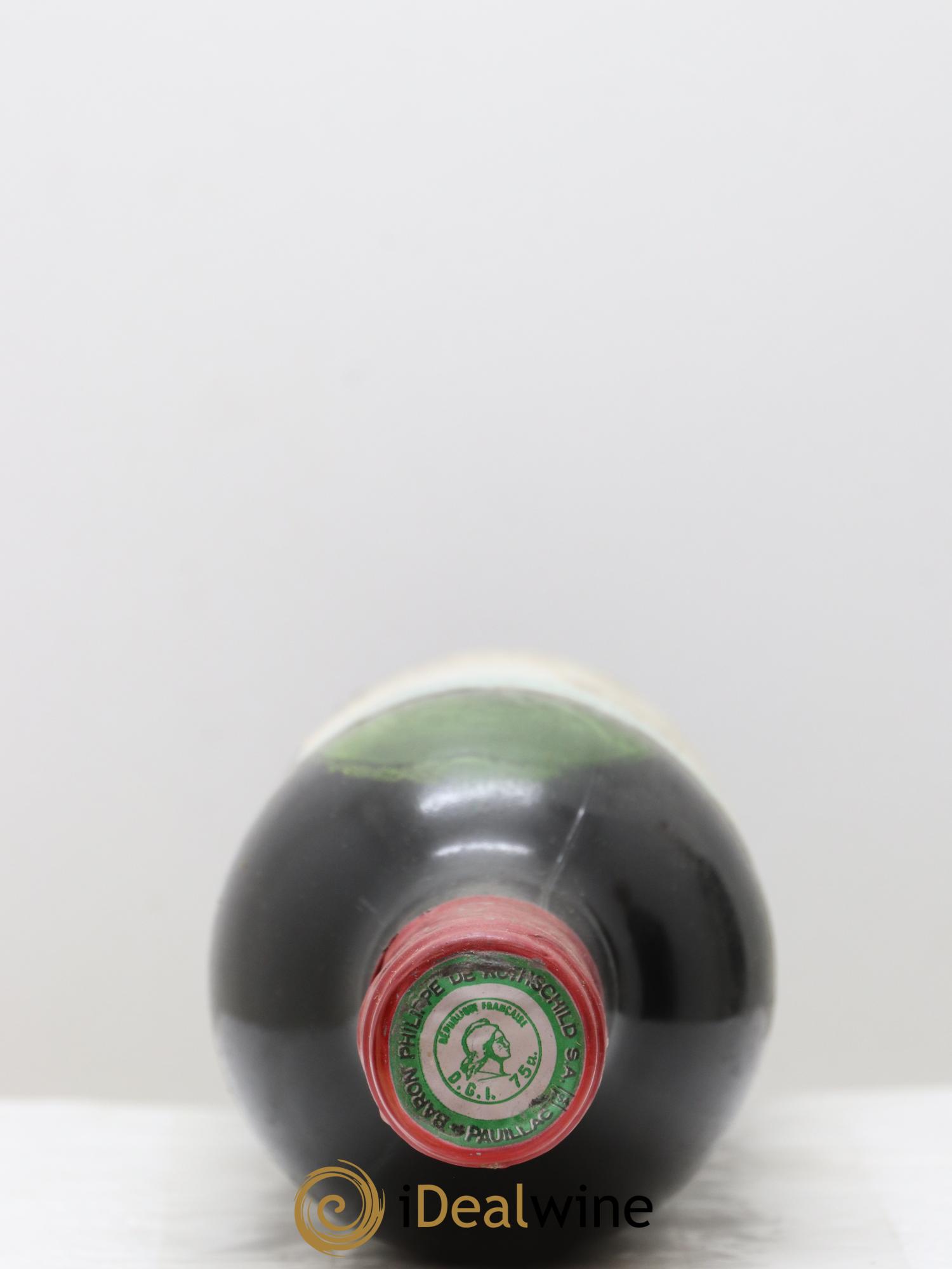 Château Mouton Rothschild 1er Grand Cru Classé 1977 - Lot of 1 bottle - 1