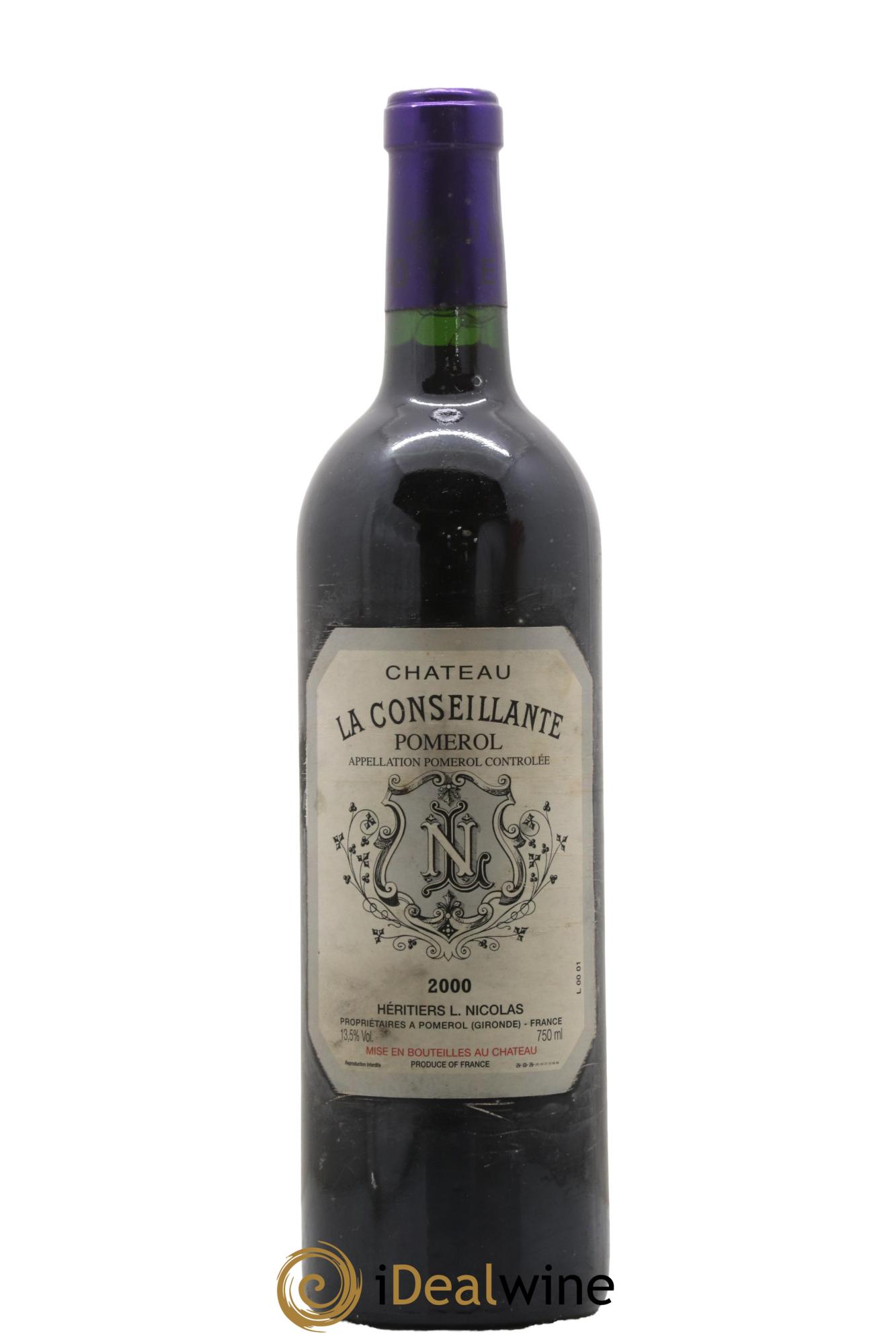 Château la Conseillante 2000 - Lotto di 1 bottiglia - 0