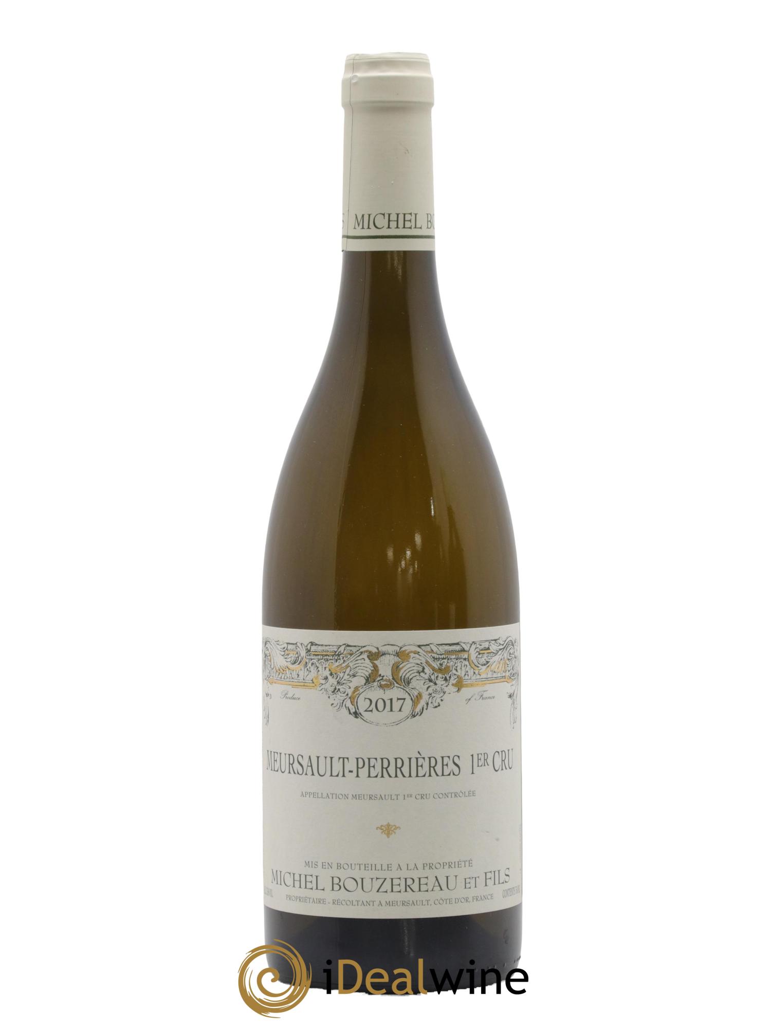 Meursault 1er Cru Perrières Michel Bouzereau et Fils (Domaine) 2017 - Lot de 1 bouteille - 0
