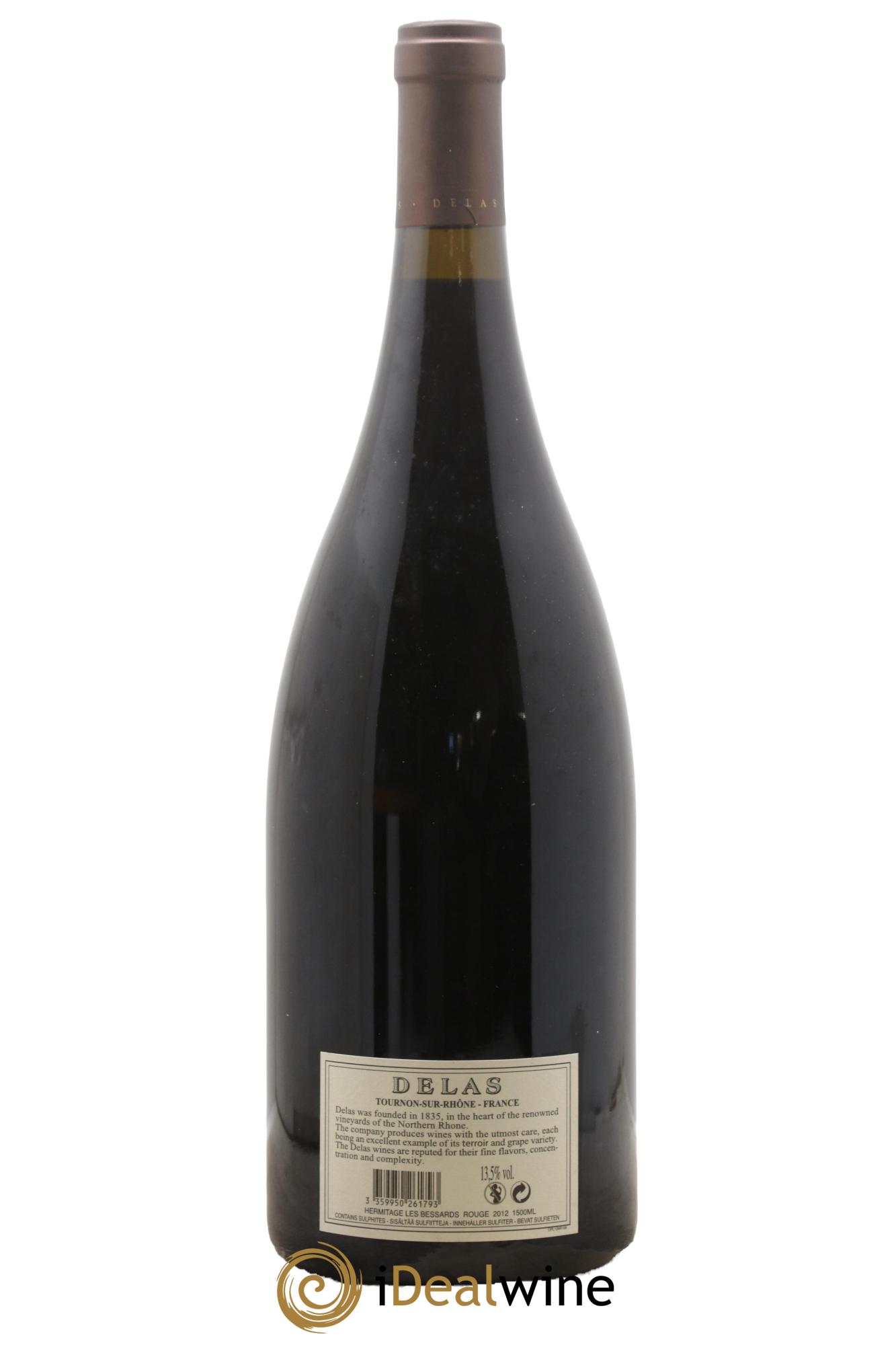 Hermitage Les Bessards Delas Frères 2012 - Lot of 1 magnum - 1