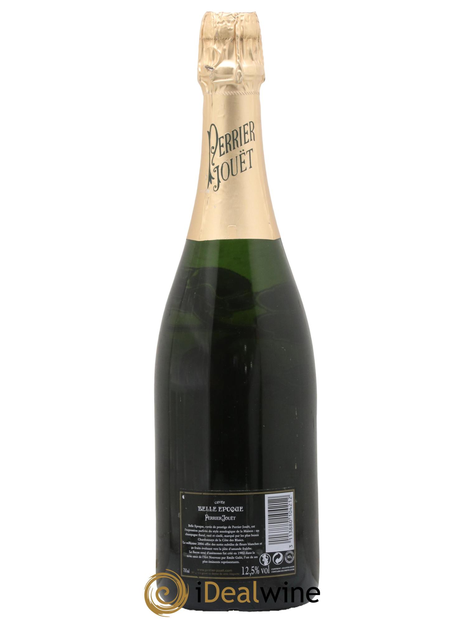 Cuvée Belle Epoque Brut Perrier-Jouët 2004 - Lot of 1 bottle - 1