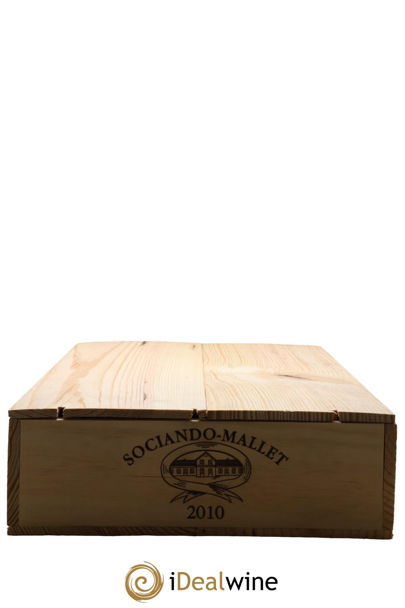 Château Sociando Mallet 2010 - Lot de 6 bouteilles - 1