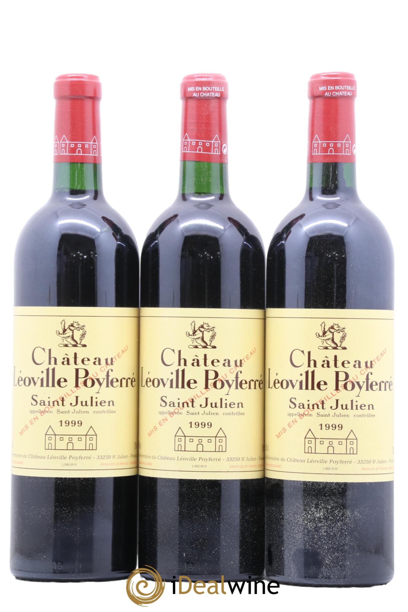 Château Léoville Poyferré 2ème Grand Cru Classé 1999 - Lot de 12 bouteilles - 4