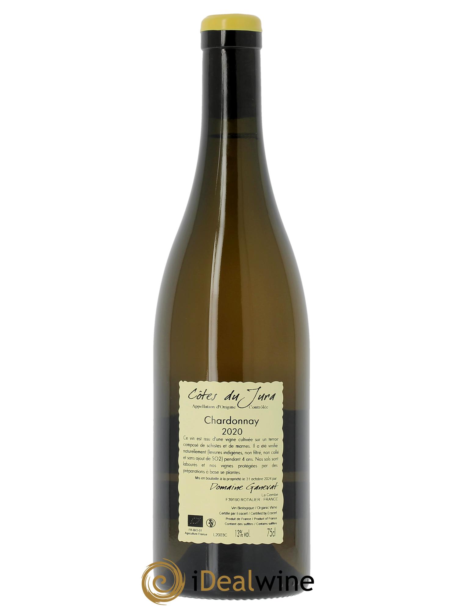Côtes du Jura Chardonnay En Billat Jean-François Ganevat (Domaine)  2020 - Lot de 1 bouteille - 1
