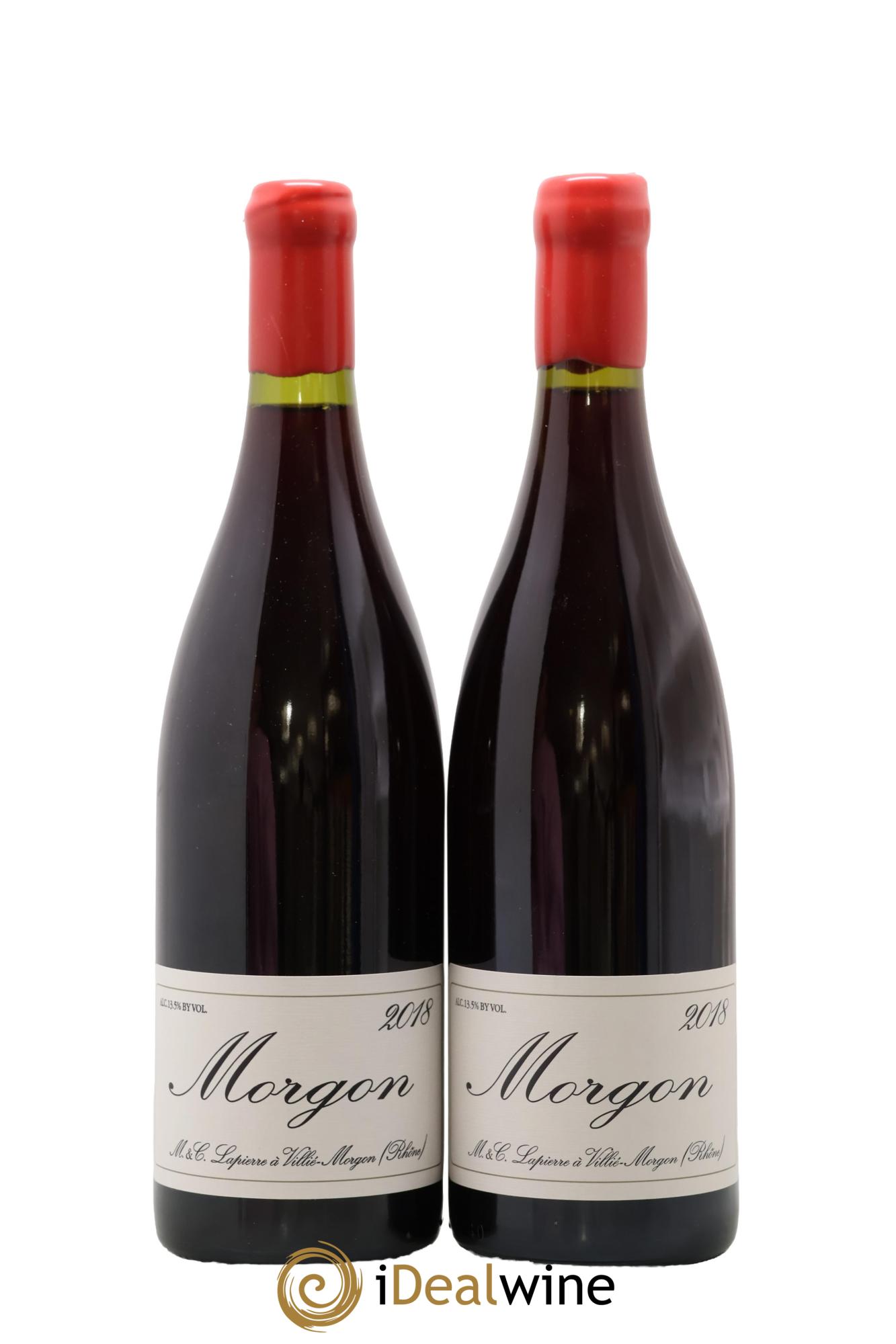 Morgon Marcel Lapierre (Domaine) 2018 - Lot of 2 bottles - 0