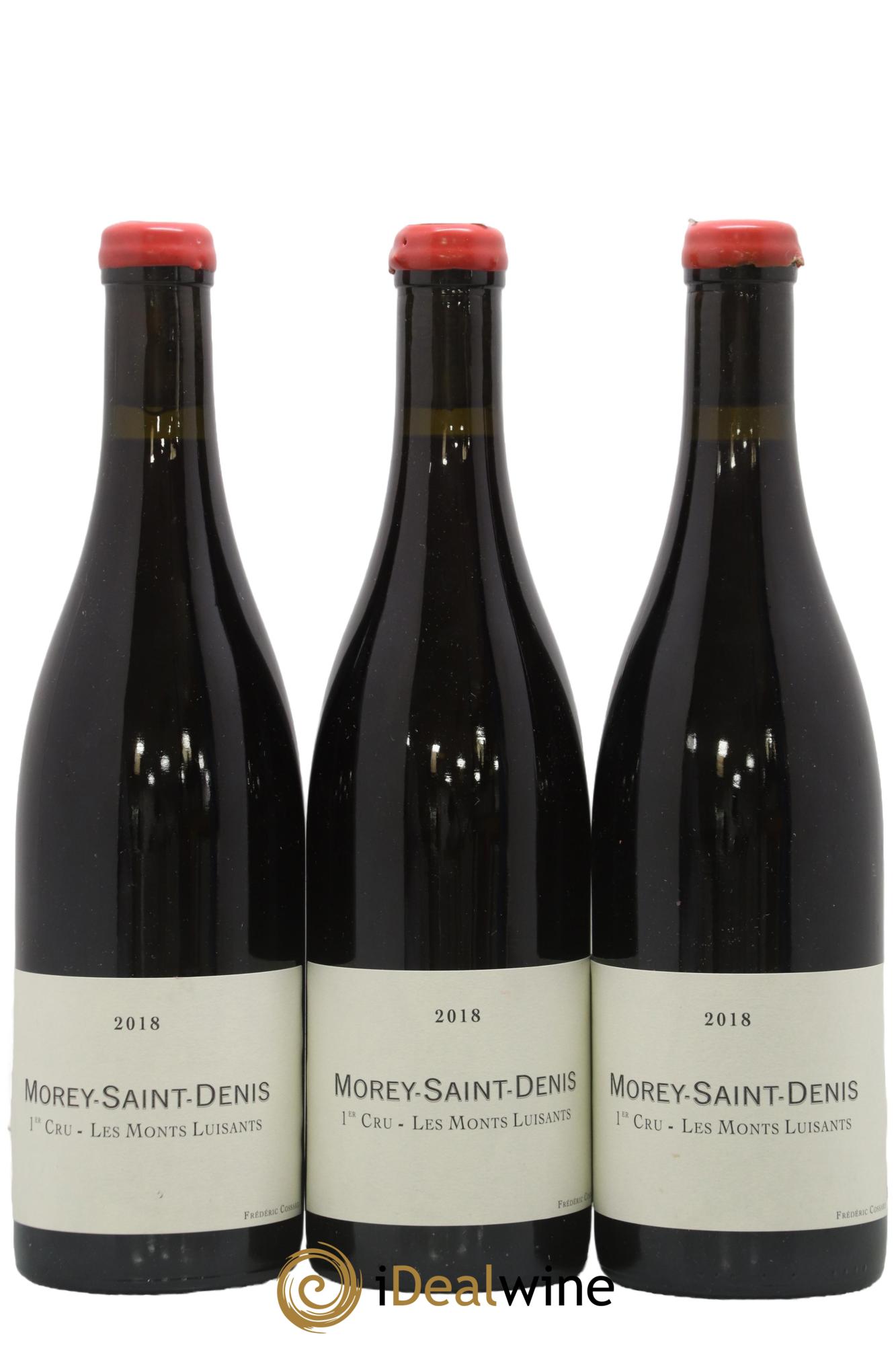 Morey Saint-Denis 1er Cru Les Monts Luisants Domaine de Chassorney - Frédéric Cossard 2018 - Lot de 3 bouteilles - 0