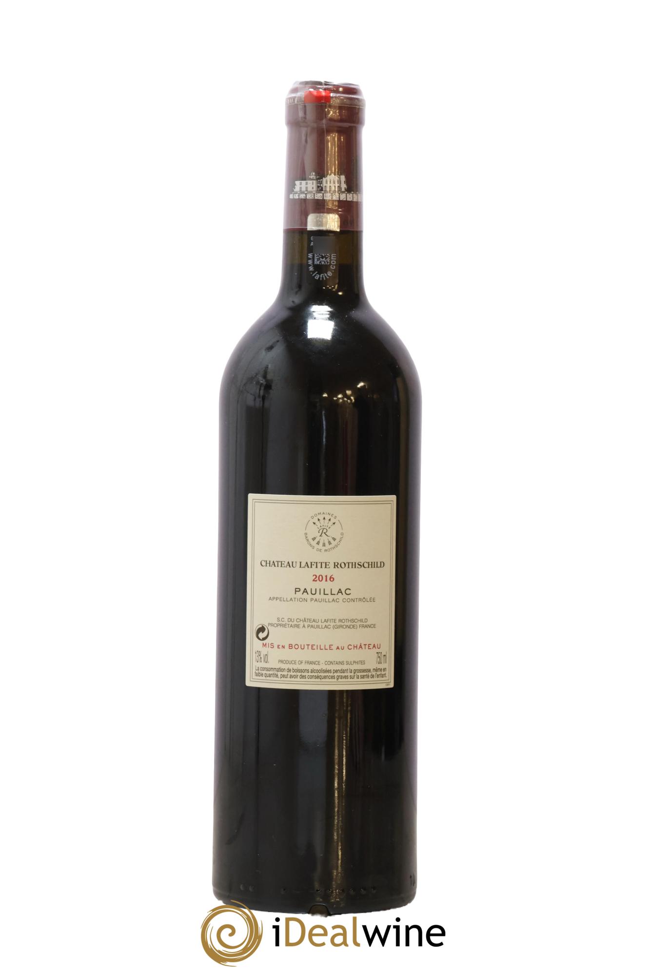 Château Lafite Rothschild 1er Grand Cru Classé 2016 - Lot of 1 bottle - 1