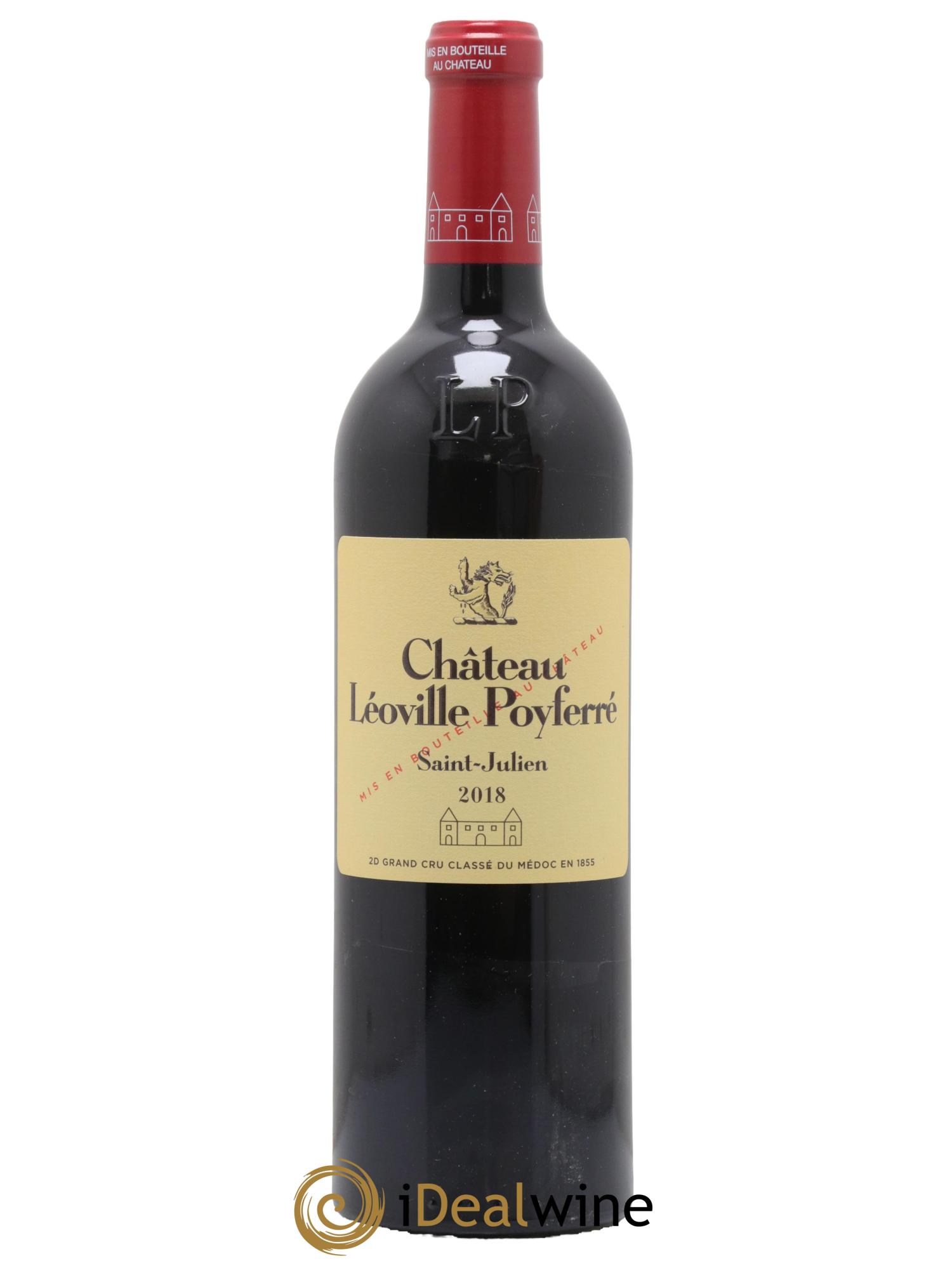 Château Léoville Poyferré 2ème Grand Cru Classé 2018 - Lot de 1 bouteille - 0