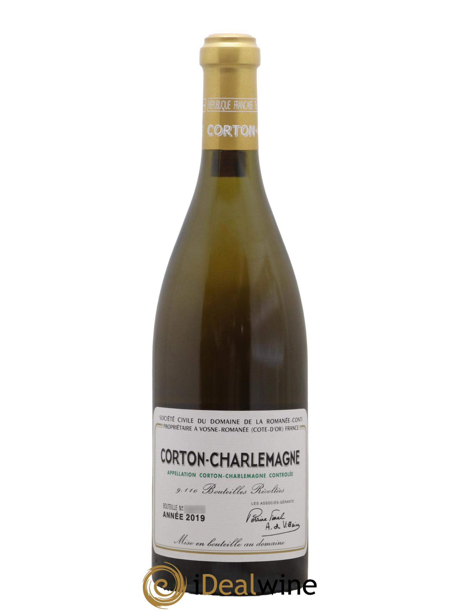Corton-Charlemagne Grand Cru Domaine de la Romanée-Conti 2019 - Lot de 1 bouteille - 0