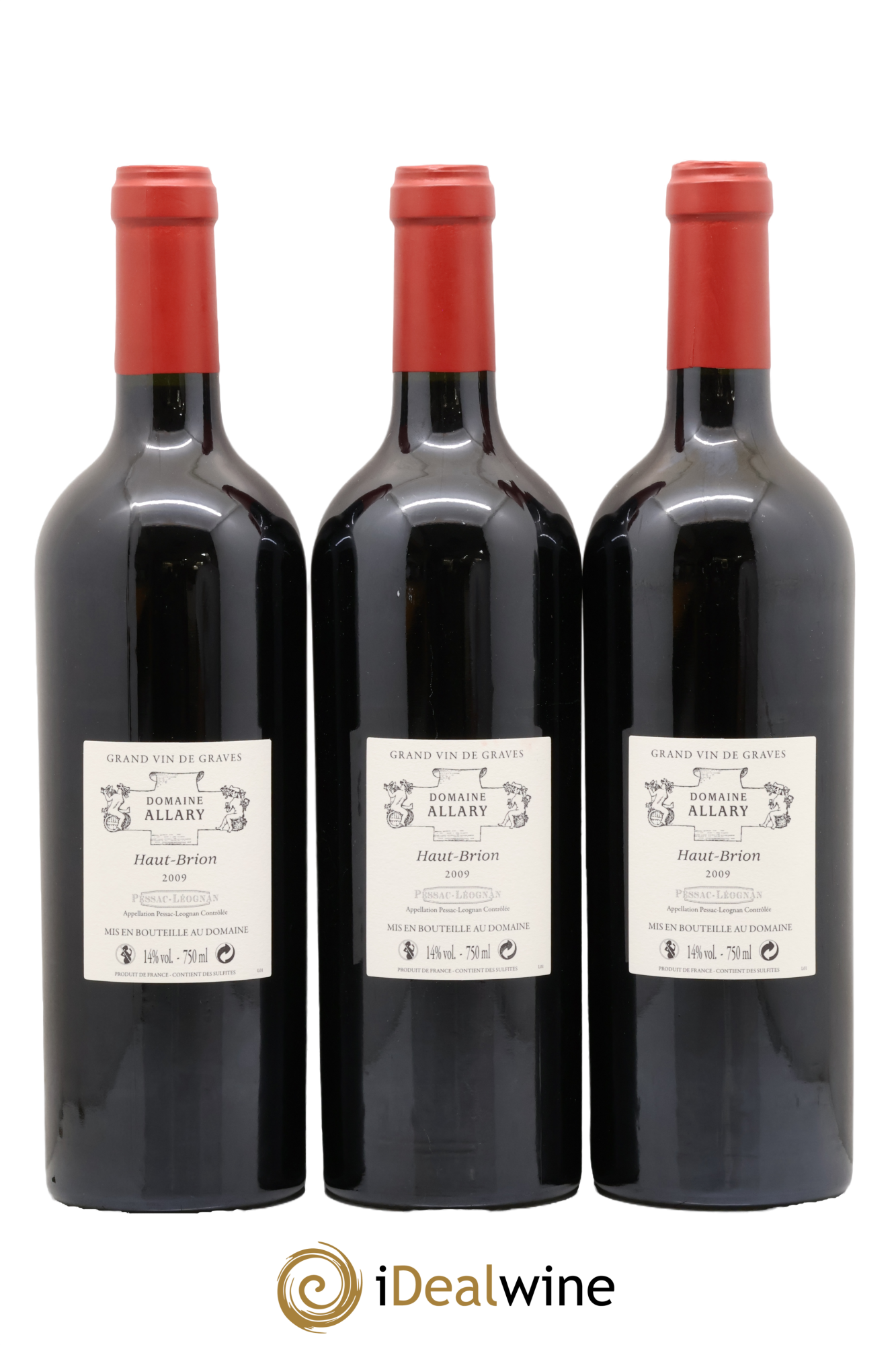 Domaine Allary Haut-Brion 2009 - Lot de 12 bouteilles - 8