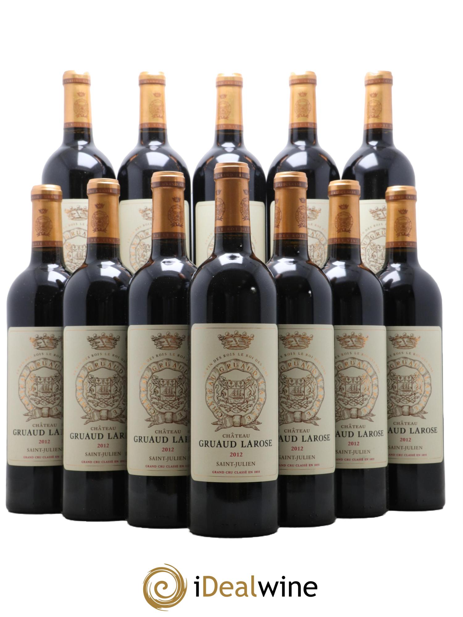 Château Gruaud Larose 2ème Grand Cru Classé 2012 - Lot de 12 bouteilles - 0
