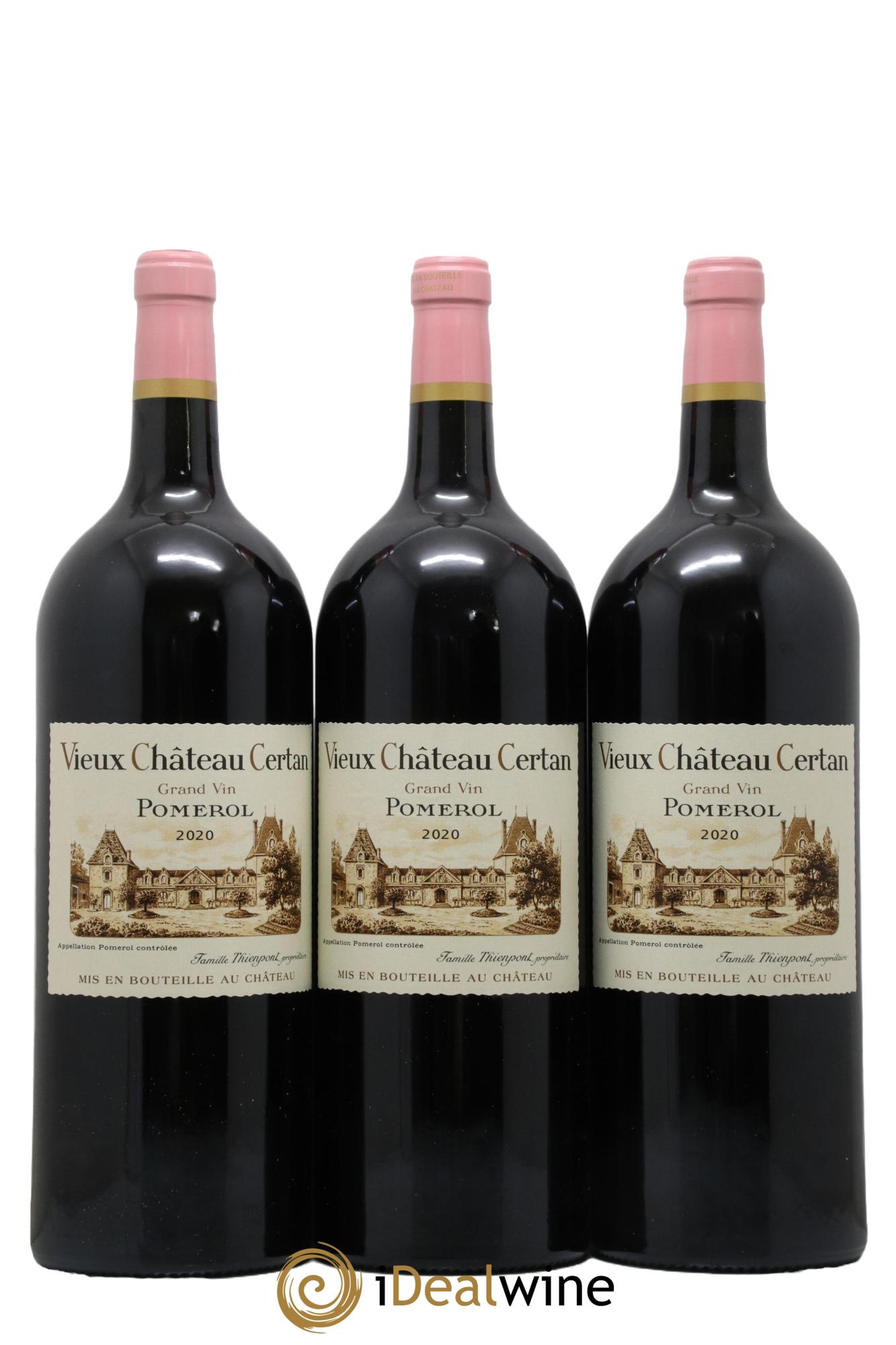 Vieux Château Certan  2020 - Lot of 3 magnums - 0