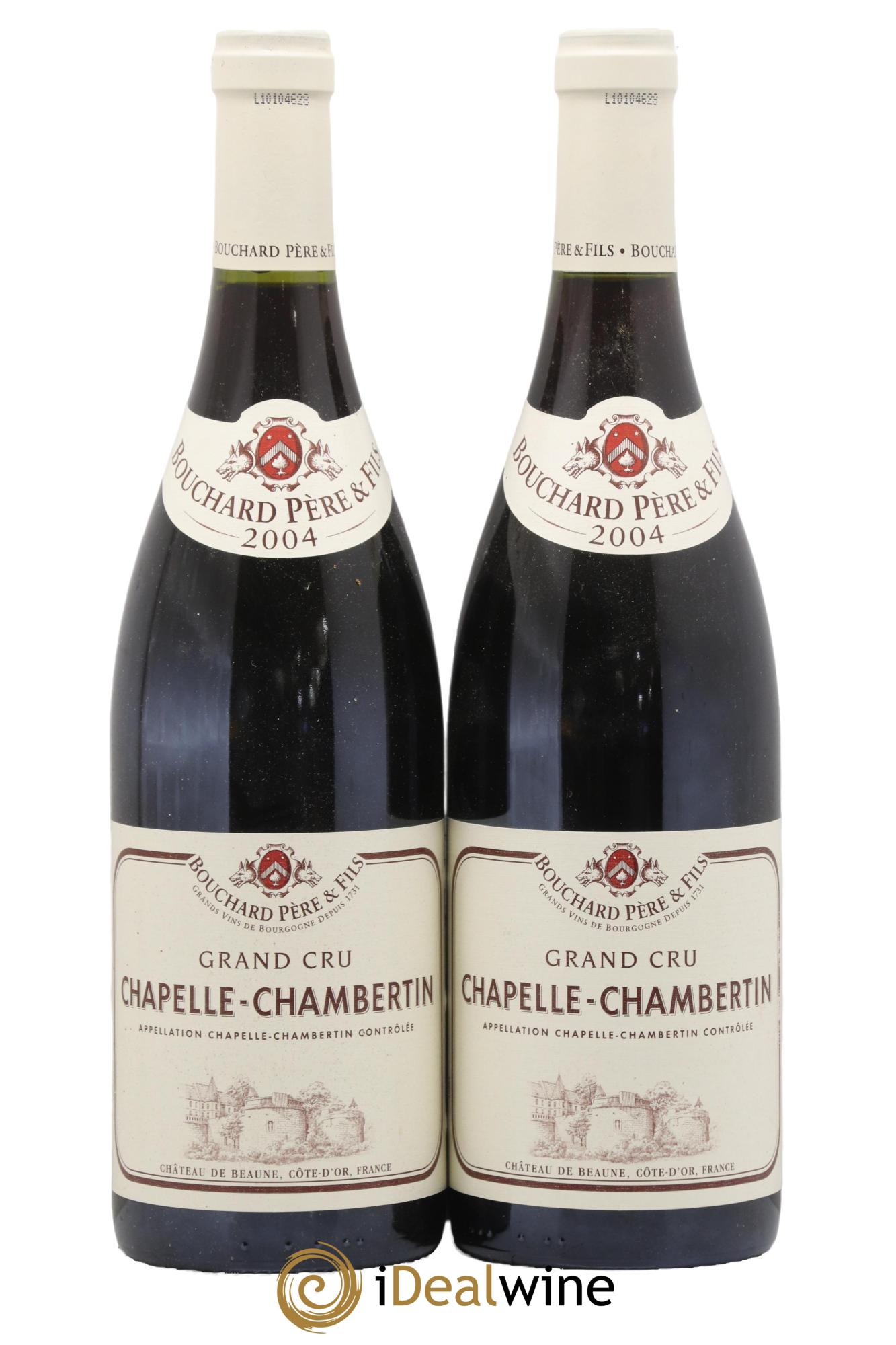 Chapelle-Chambertin Grand Cru Bouchard Père & Fils 2004 - Posten von 2 Flaschen - 0