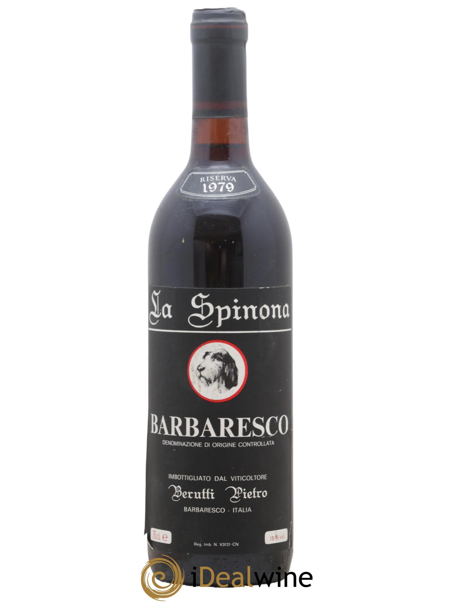 Barbaresco DOCG Riserva La Spinona 1979 - Lot de 1 bouteille - 0