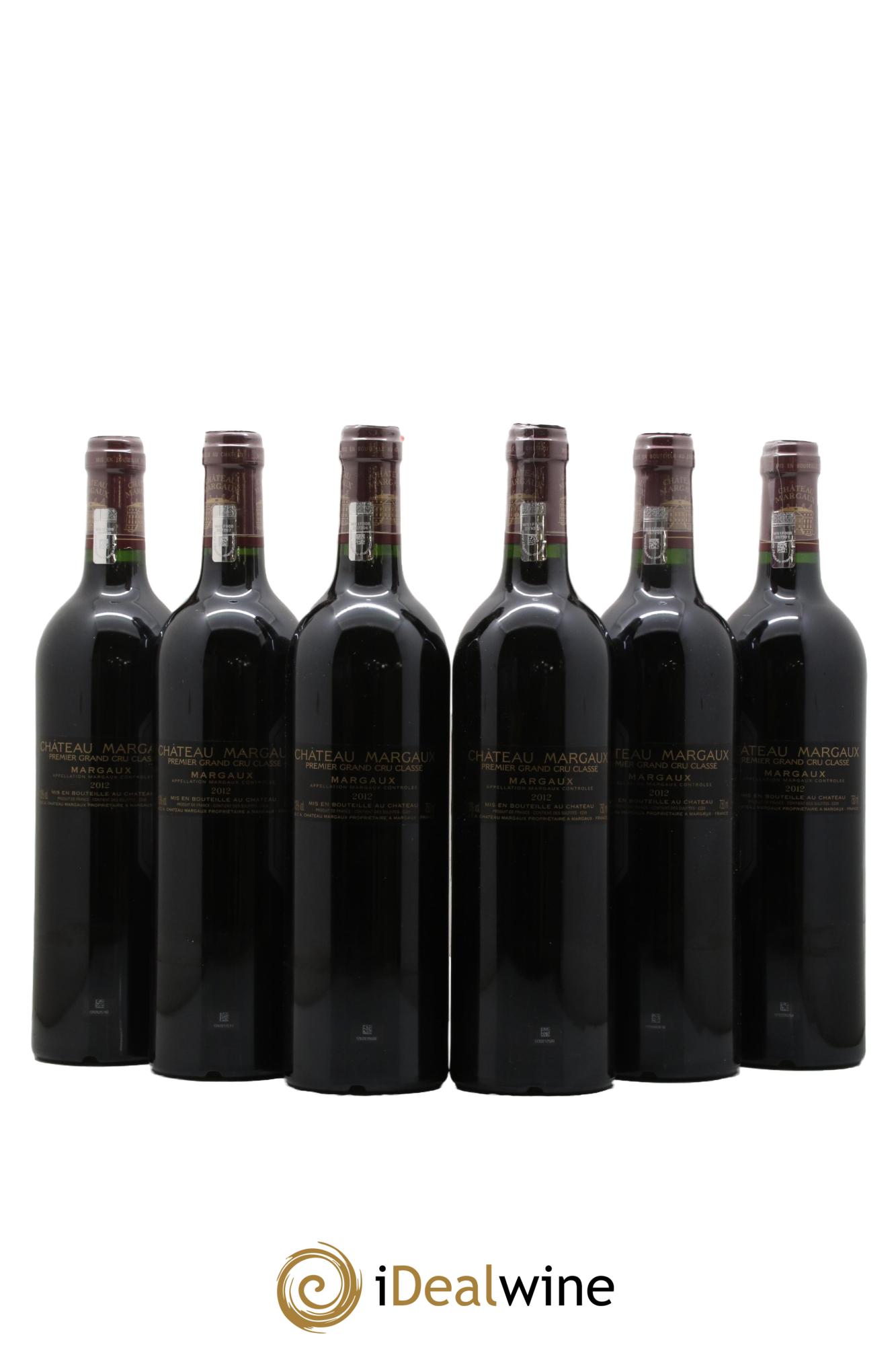 Château Margaux 1er Grand Cru Classé 2012 - Lotto di 6 bottiglie - 1