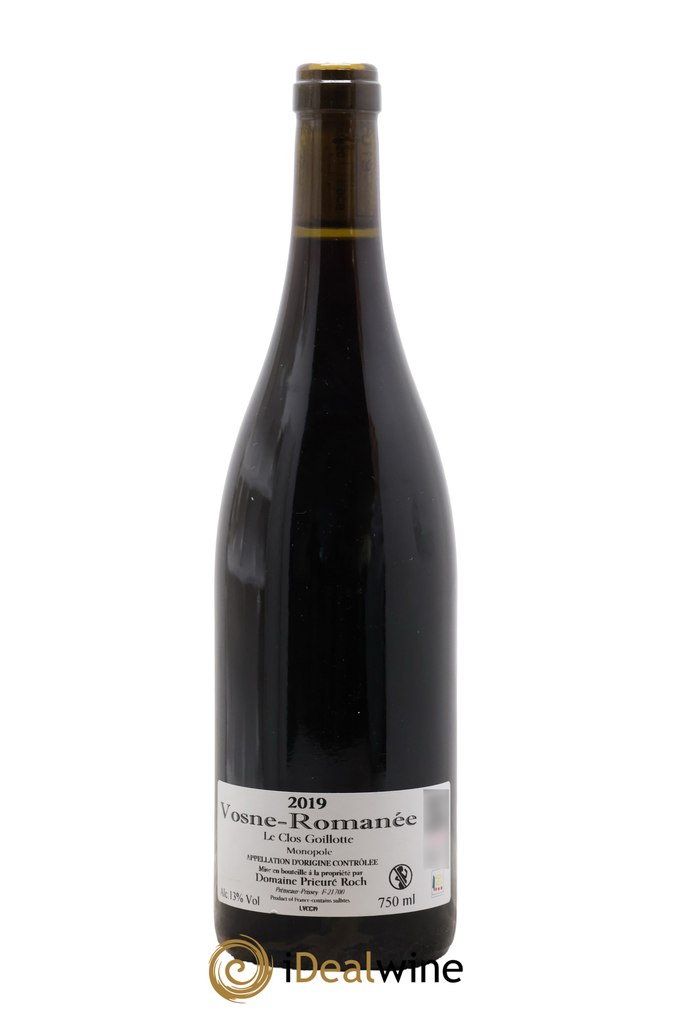 Vosne-Romanée Le Clos Goillotte Prieuré Roch 2019 - Lotto di 1 bottiglia - 1