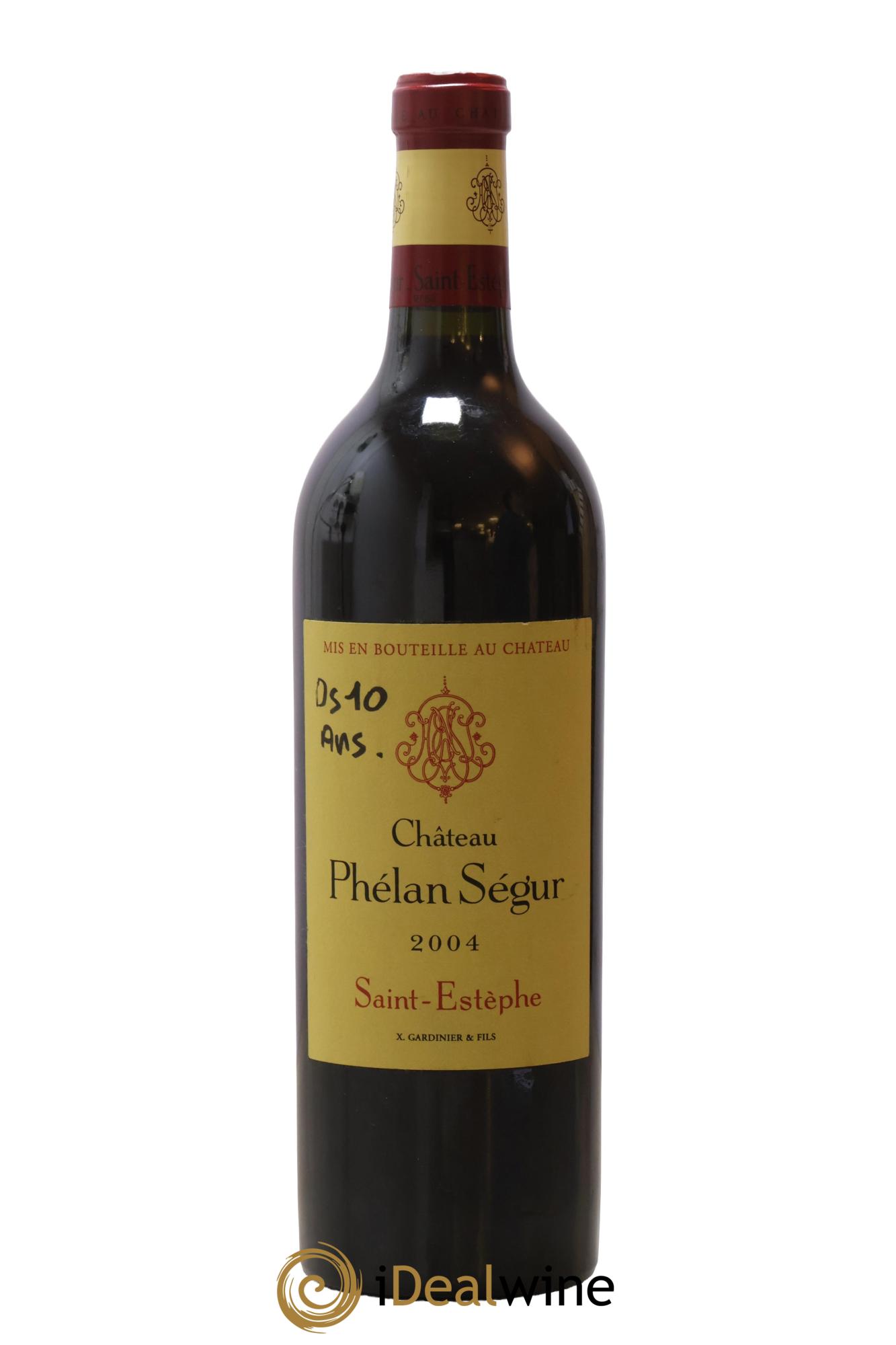 Château Phélan Ségur 2004 - Lot de 1 bouteille - 0