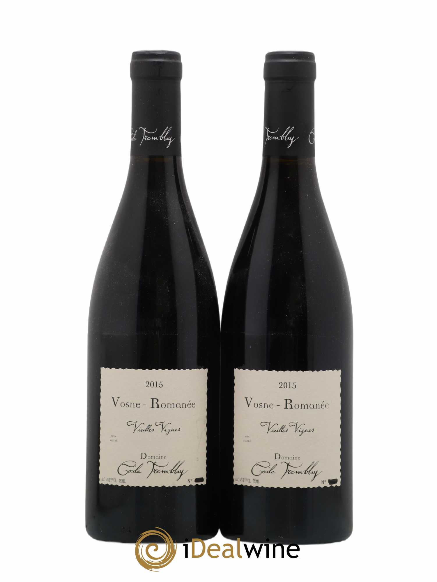 Vosne-Romanée Vieilles Vignes Cécile Tremblay 2015 - Lotto di 2 bottiglie - 0