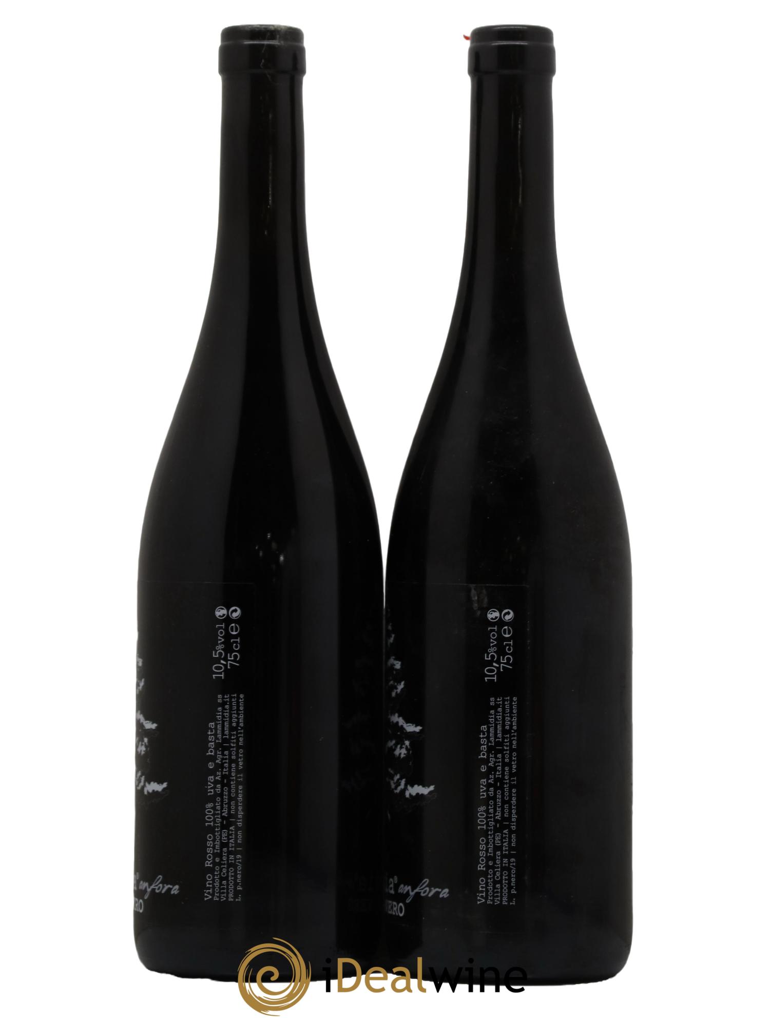 Italie Pino Nero Anfora Lammidia 2019 - Lot de 2 bouteilles - 1