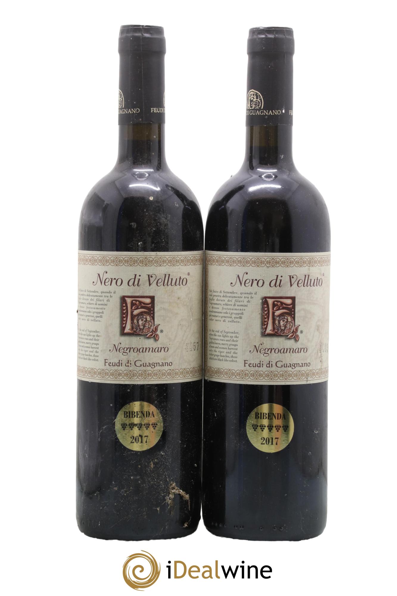 Italie Salento Negroamaro Feudi di Guagnano 2013 - Lot de 2 bouteilles - 0