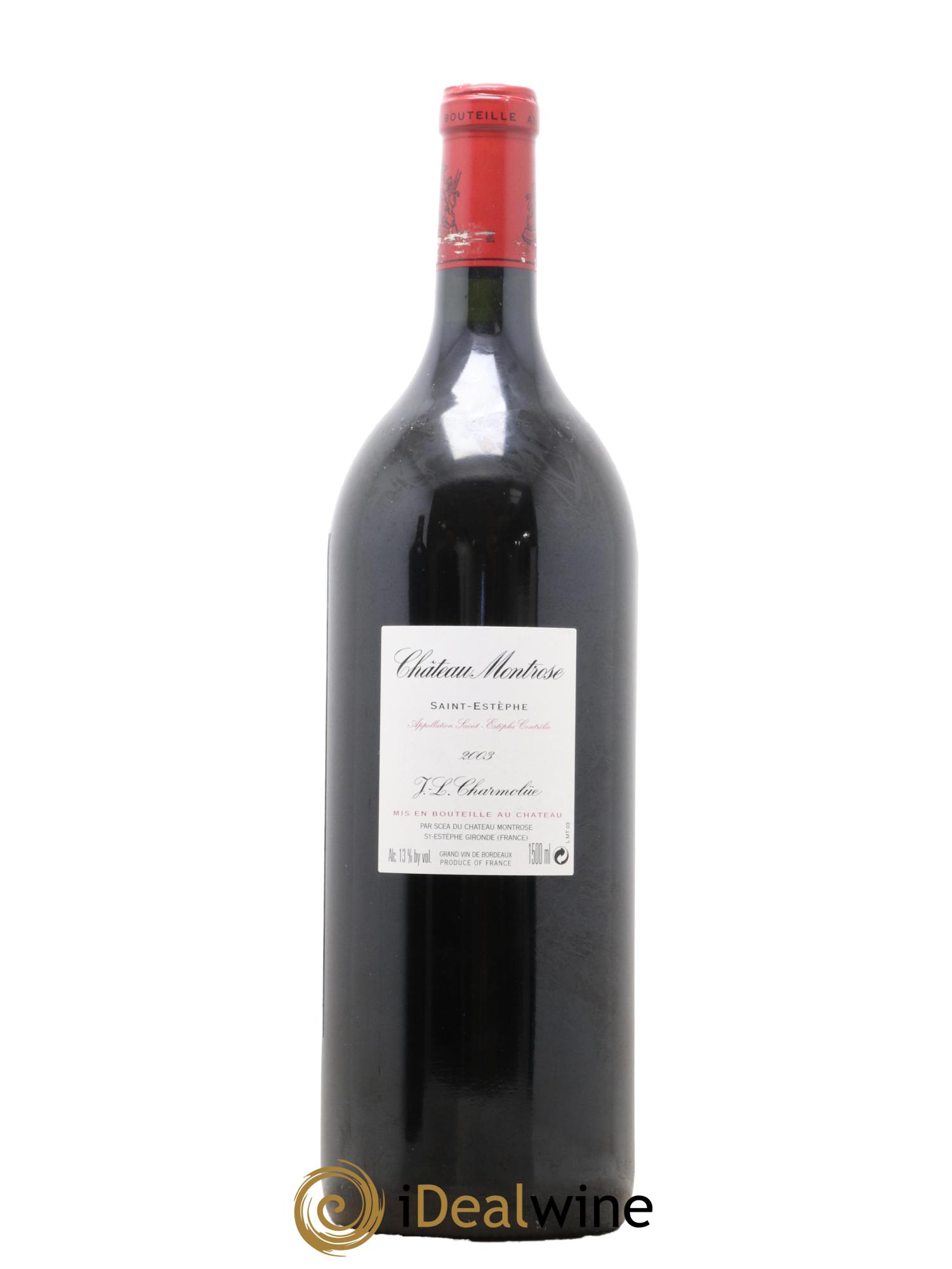 Château Montrose 2ème Grand Cru Classé 2003 - Lot de 1 magnum - 1