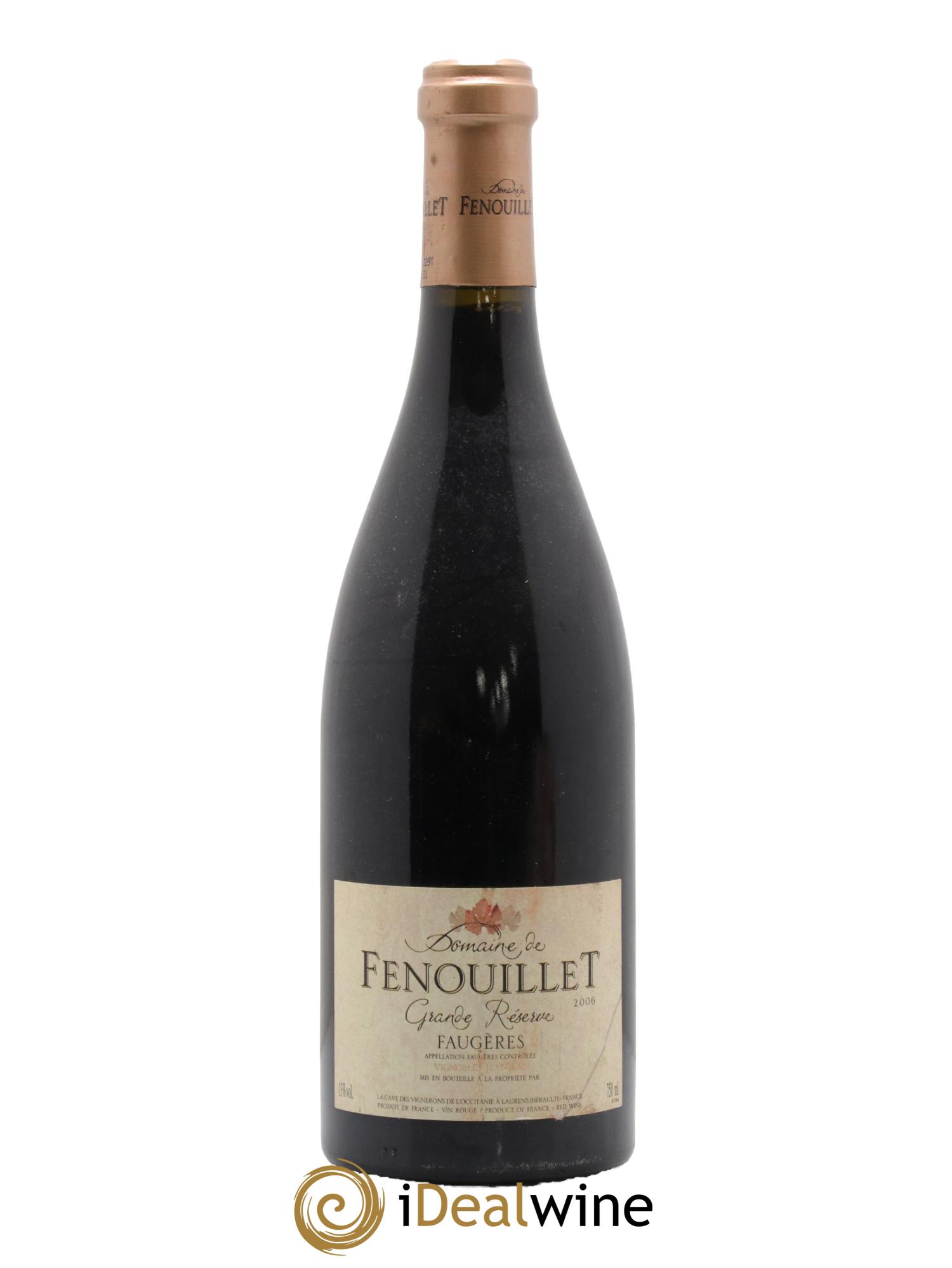 Faugères Grande Réserve Domaine de Fenouillet 2006 - Lot de 1 bouteille - 0