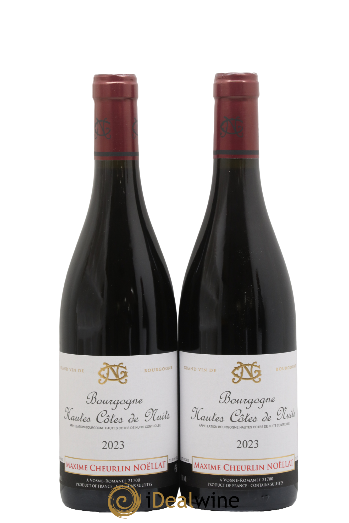 Hautes-Côtes de Nuits Maxime Cheurlin Noëllat 2023 - Lotto di 2 bottiglie - 0